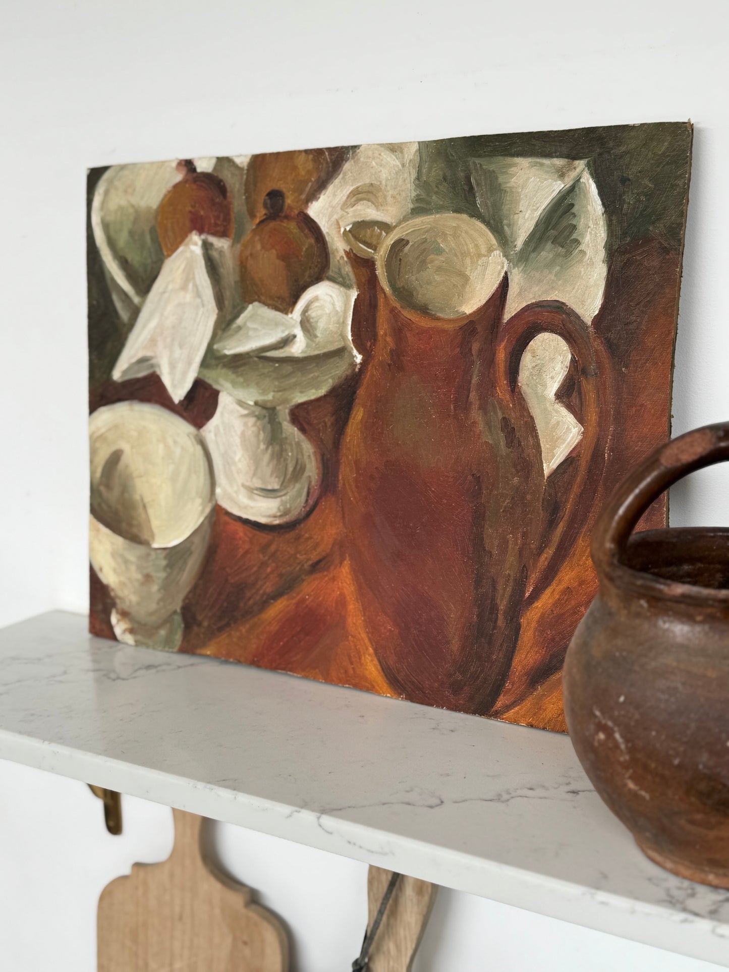 Mid Century British Still Life Bryan Whitfield Double Sided