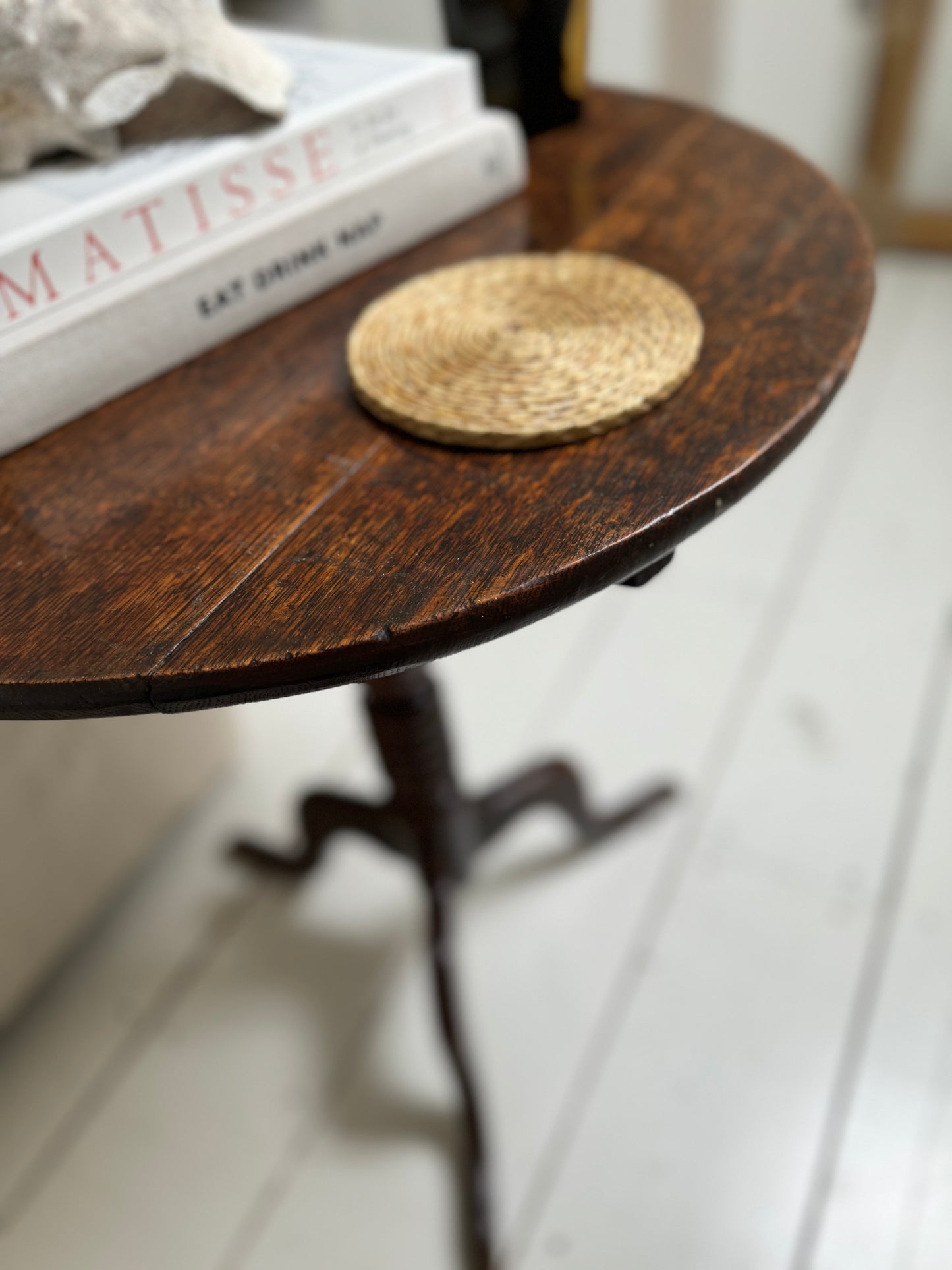 19th Century Tilt Top Side Table