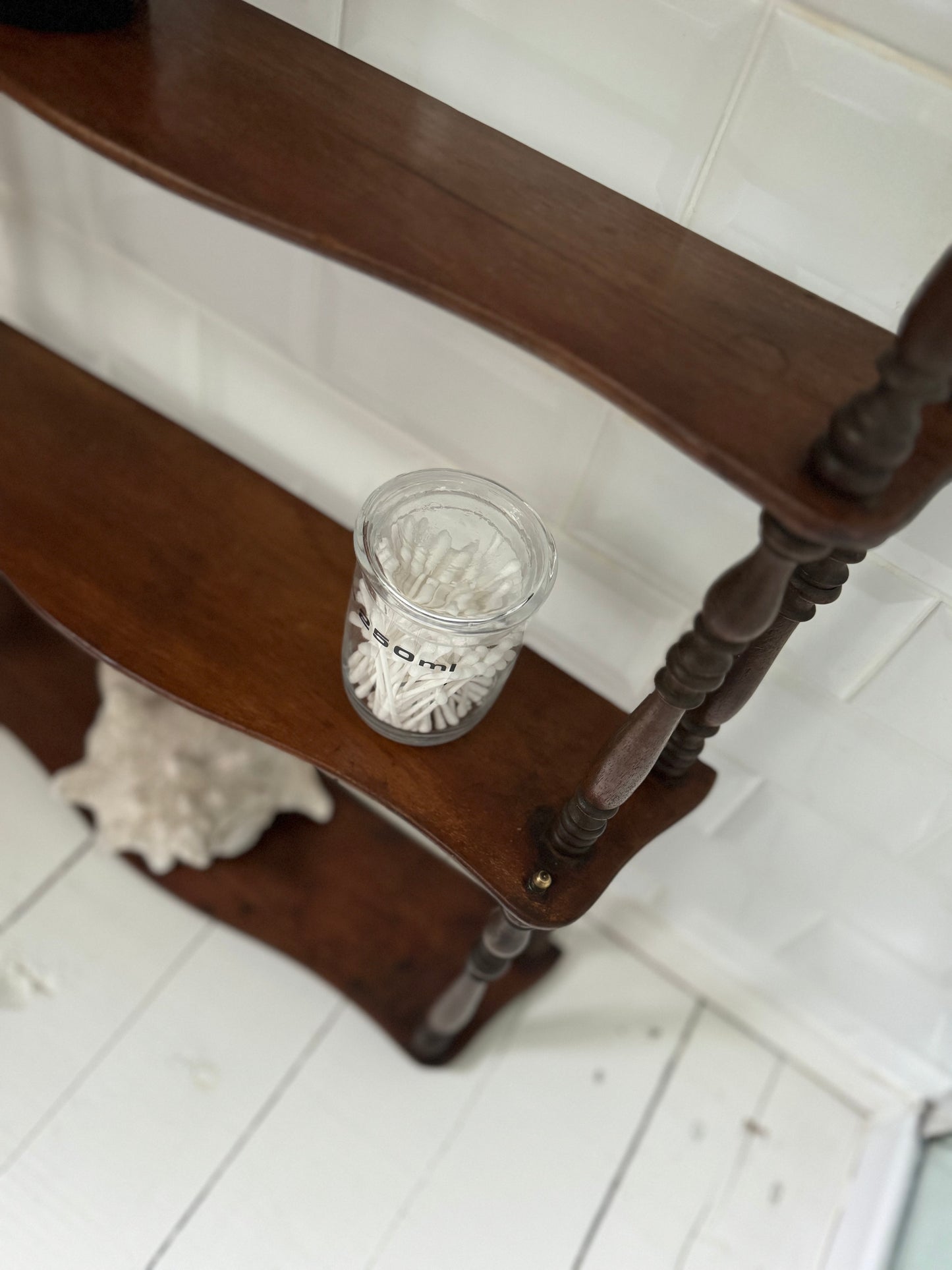 Antique French Hanging Tiered Étagère / Shelves