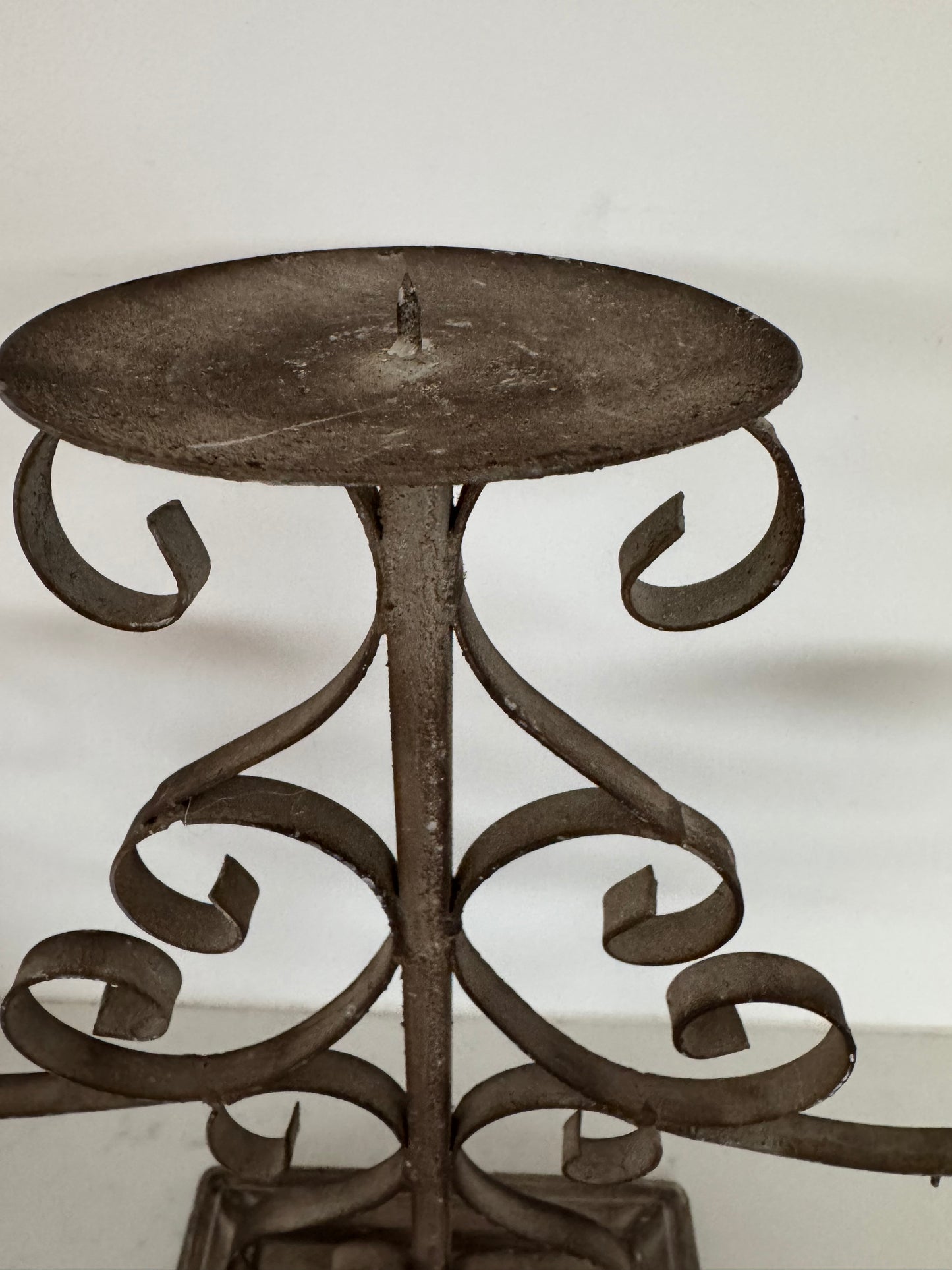 Vintage Scroll Candelabra