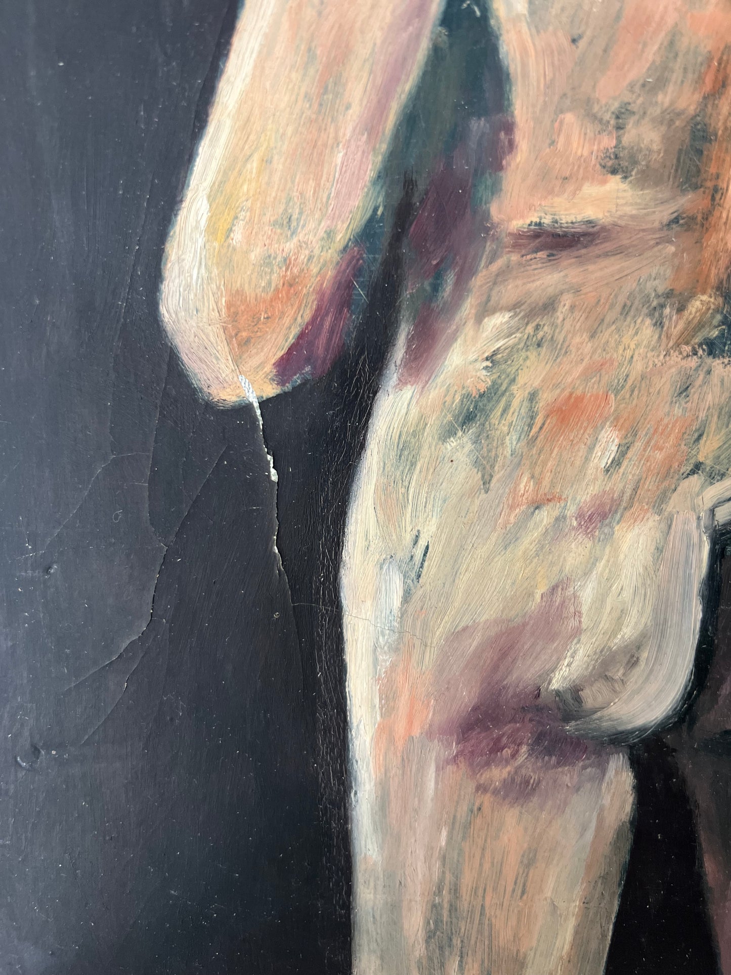 Mid Century Nude on Board 'Nikki'