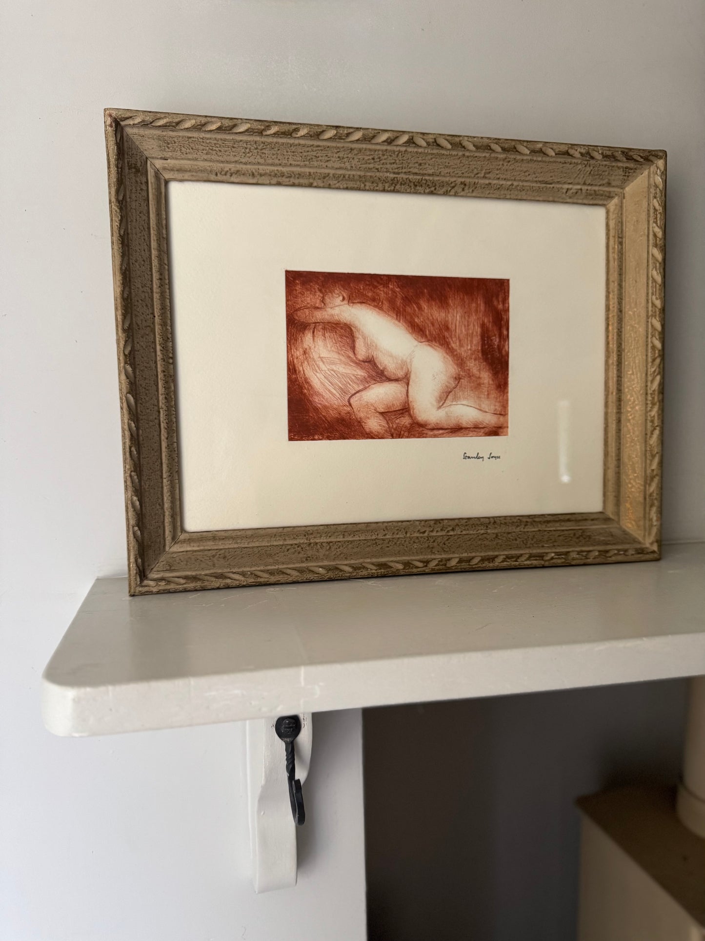 Nude Figure Study Print By Stanley Joyce