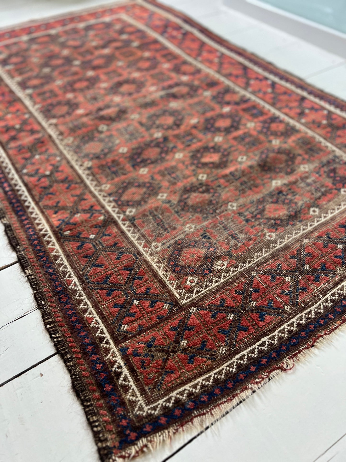 Beautiful Old Country House Kazak Rug