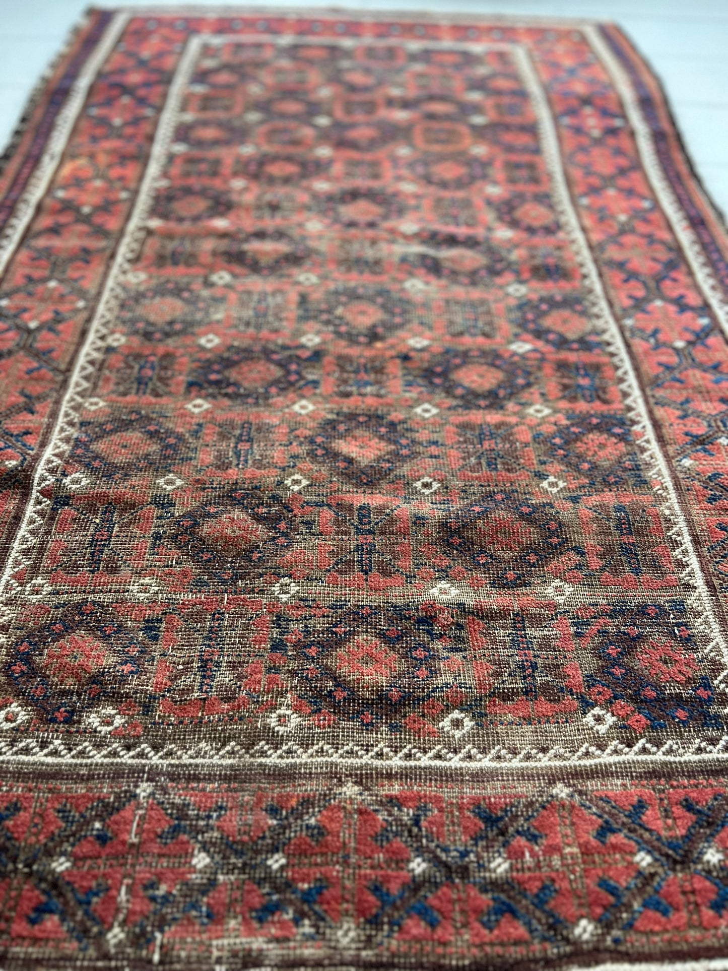 Beautiful Old Country House Kazak Rug