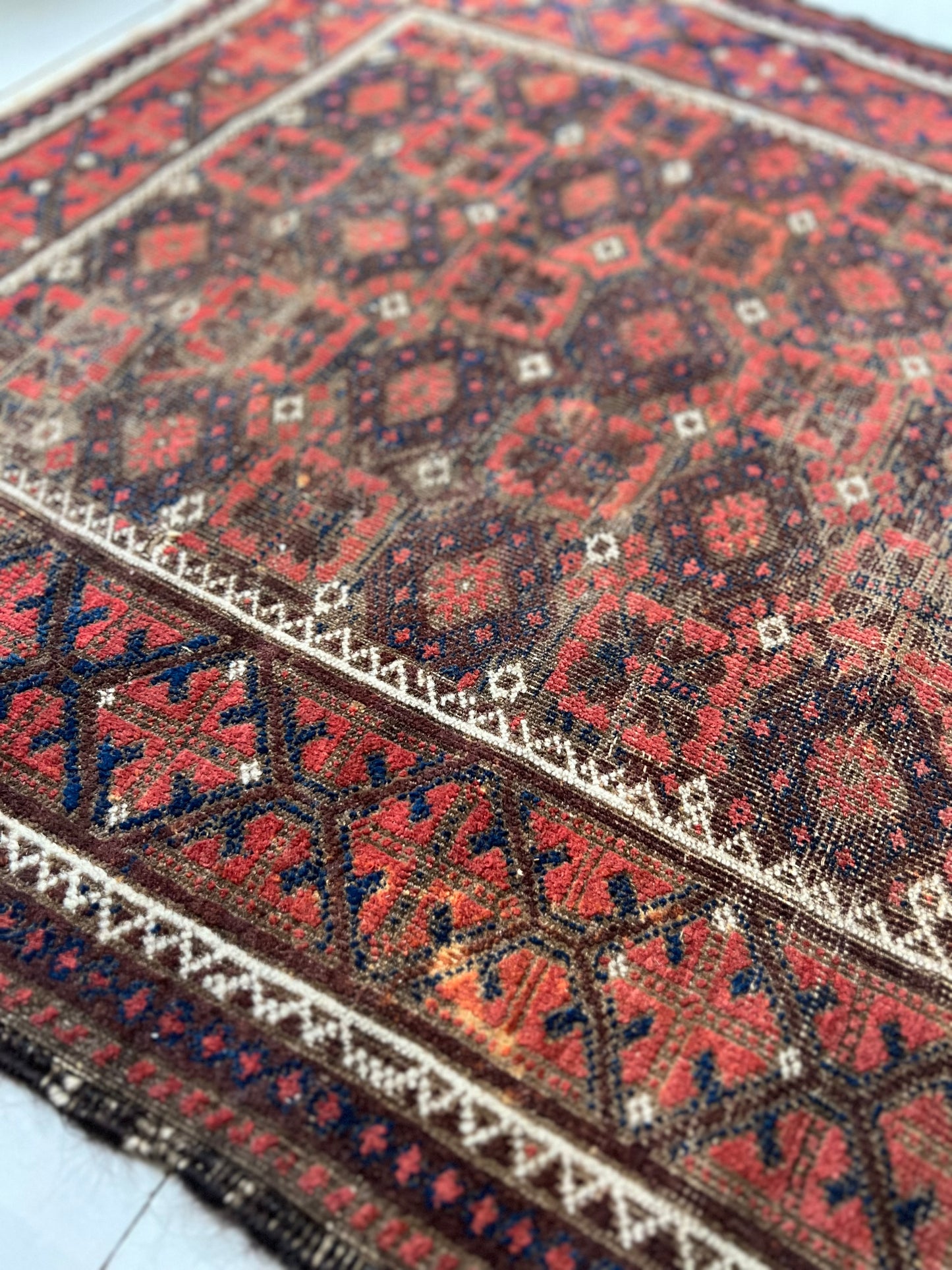 Beautiful Old Country House Kazak Rug