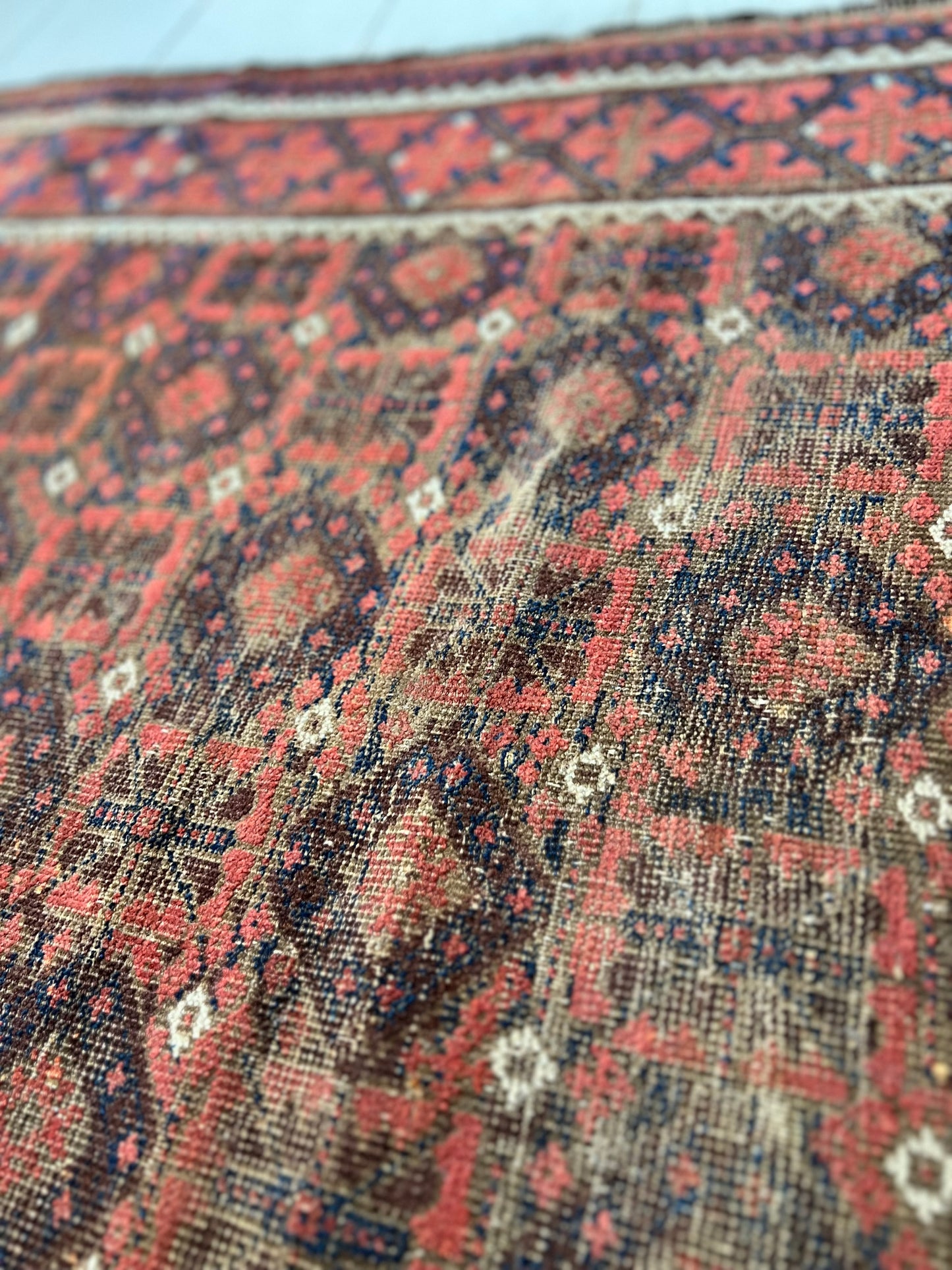 Beautiful Old Country House Kazak Rug