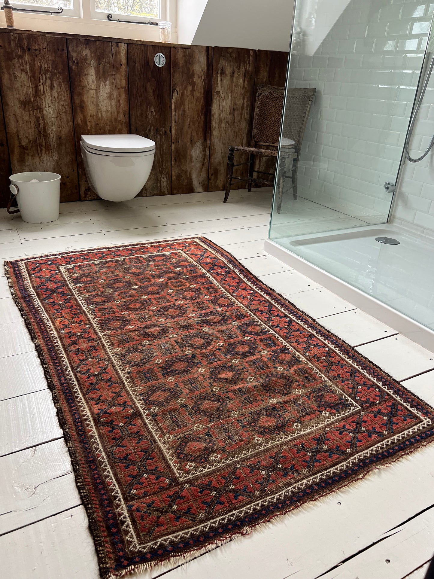 Beautiful Old Country House Kazak Rug