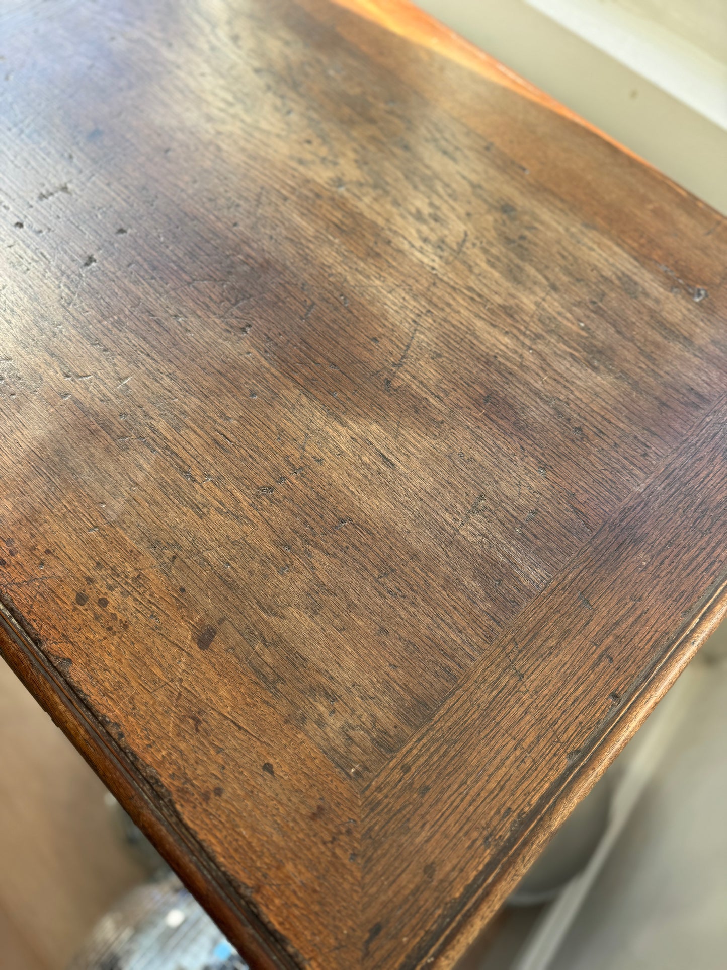 Antique French Walnut Folding Table