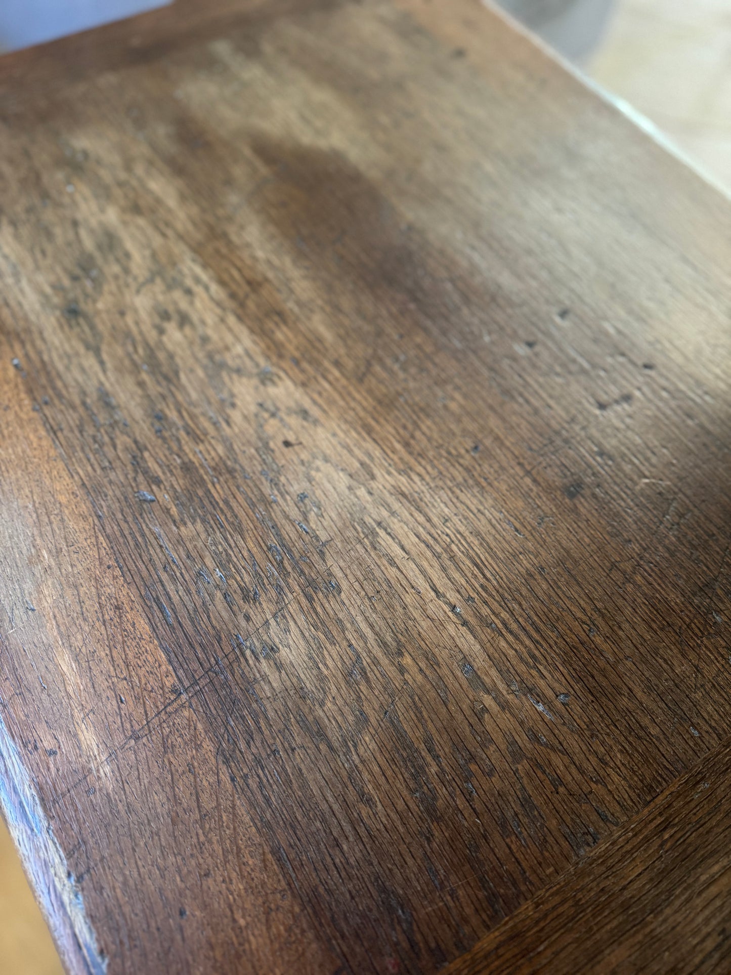 Antique French Walnut Folding Table