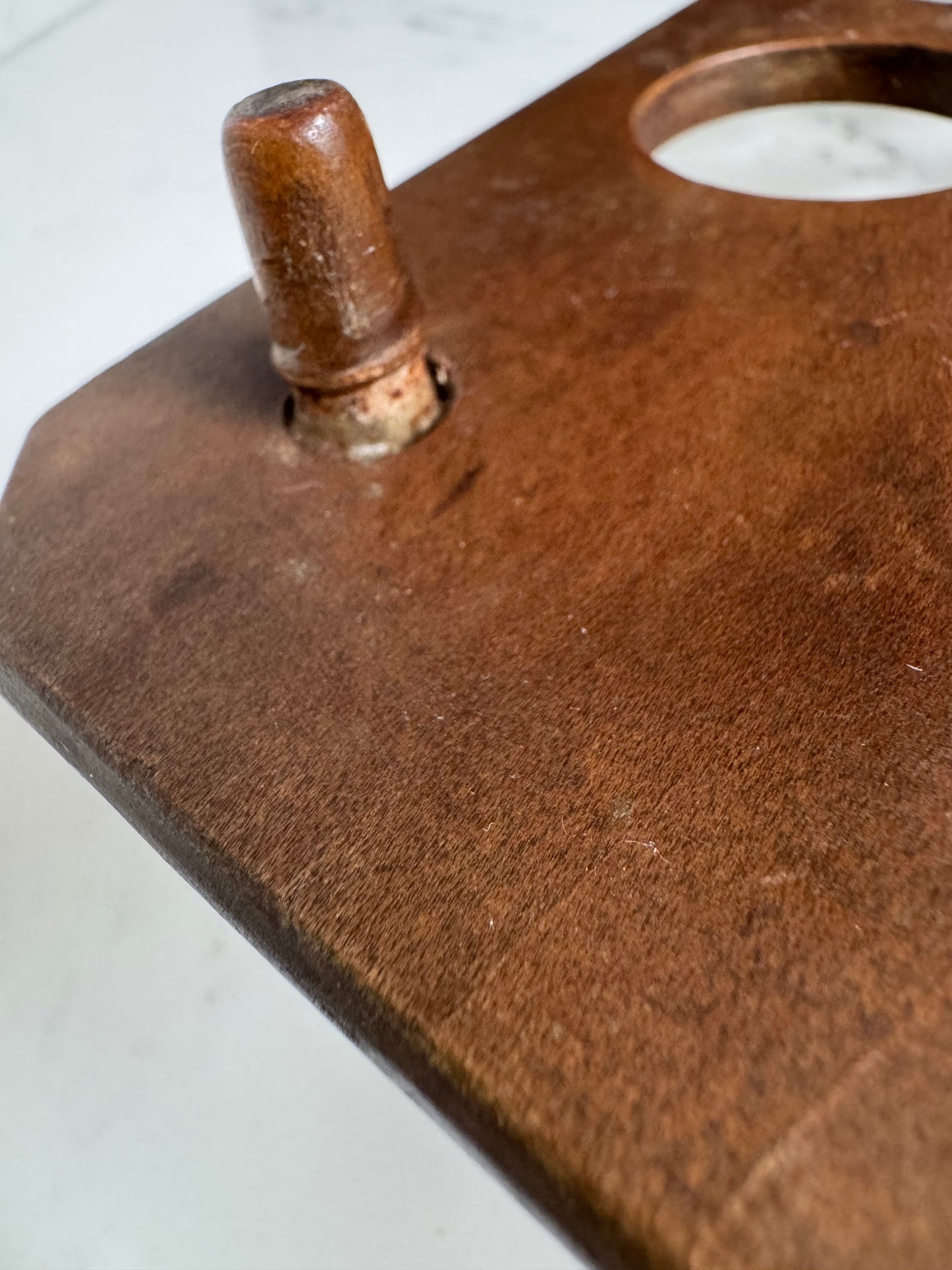 Antique Wooden Egg Rack