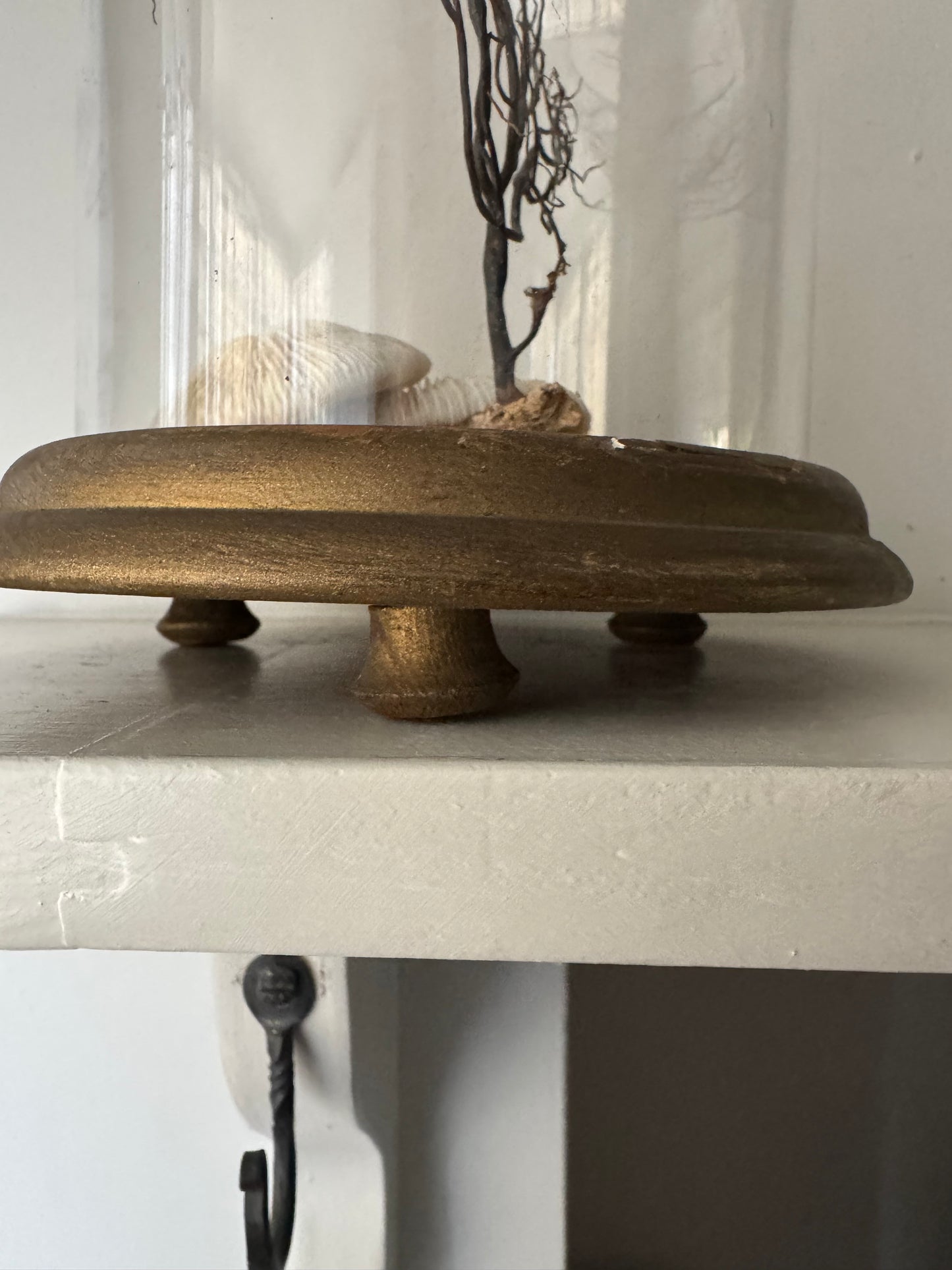 Vintage Small Cloche & Stand