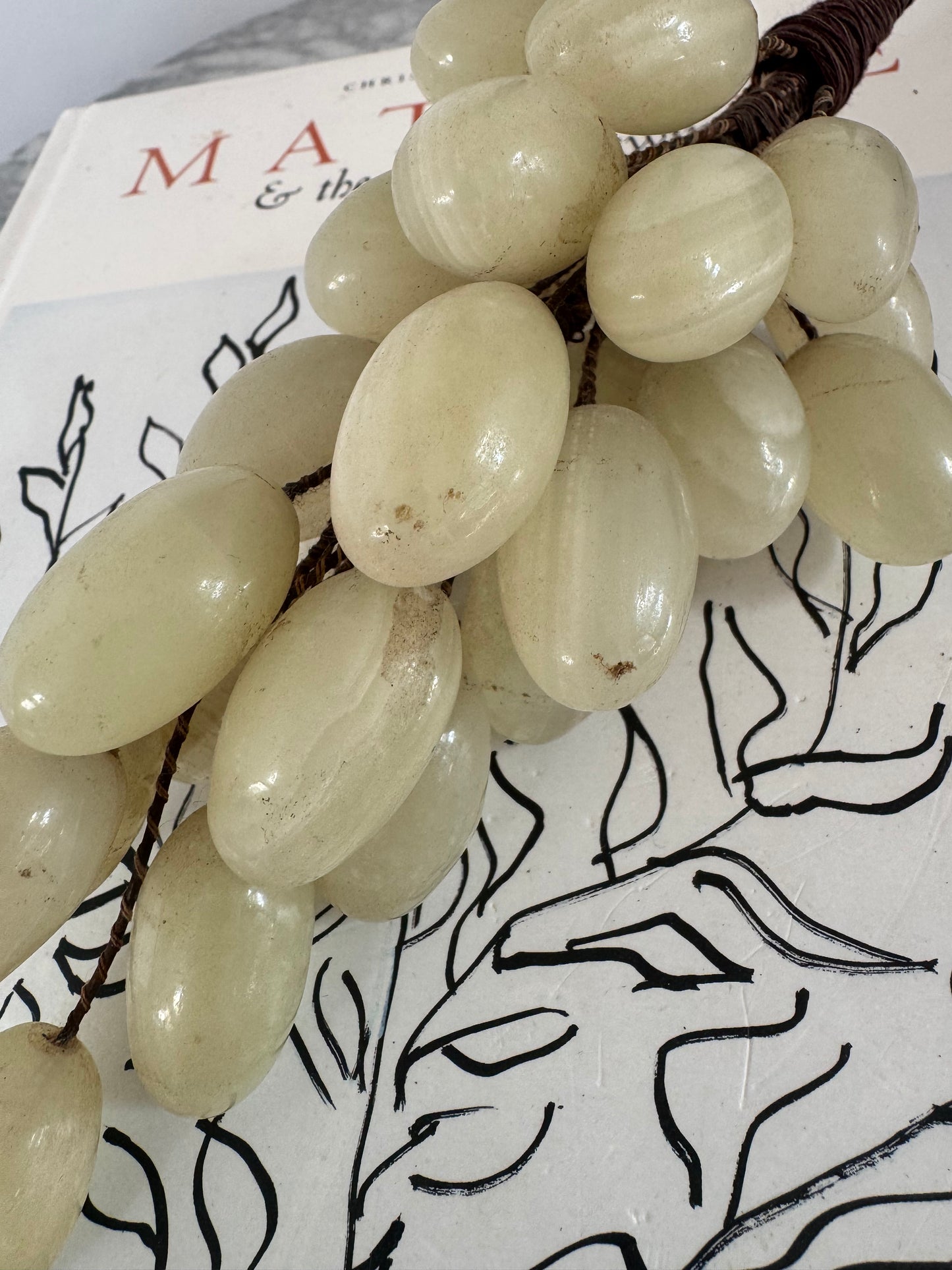 Vintage Jade Grapes