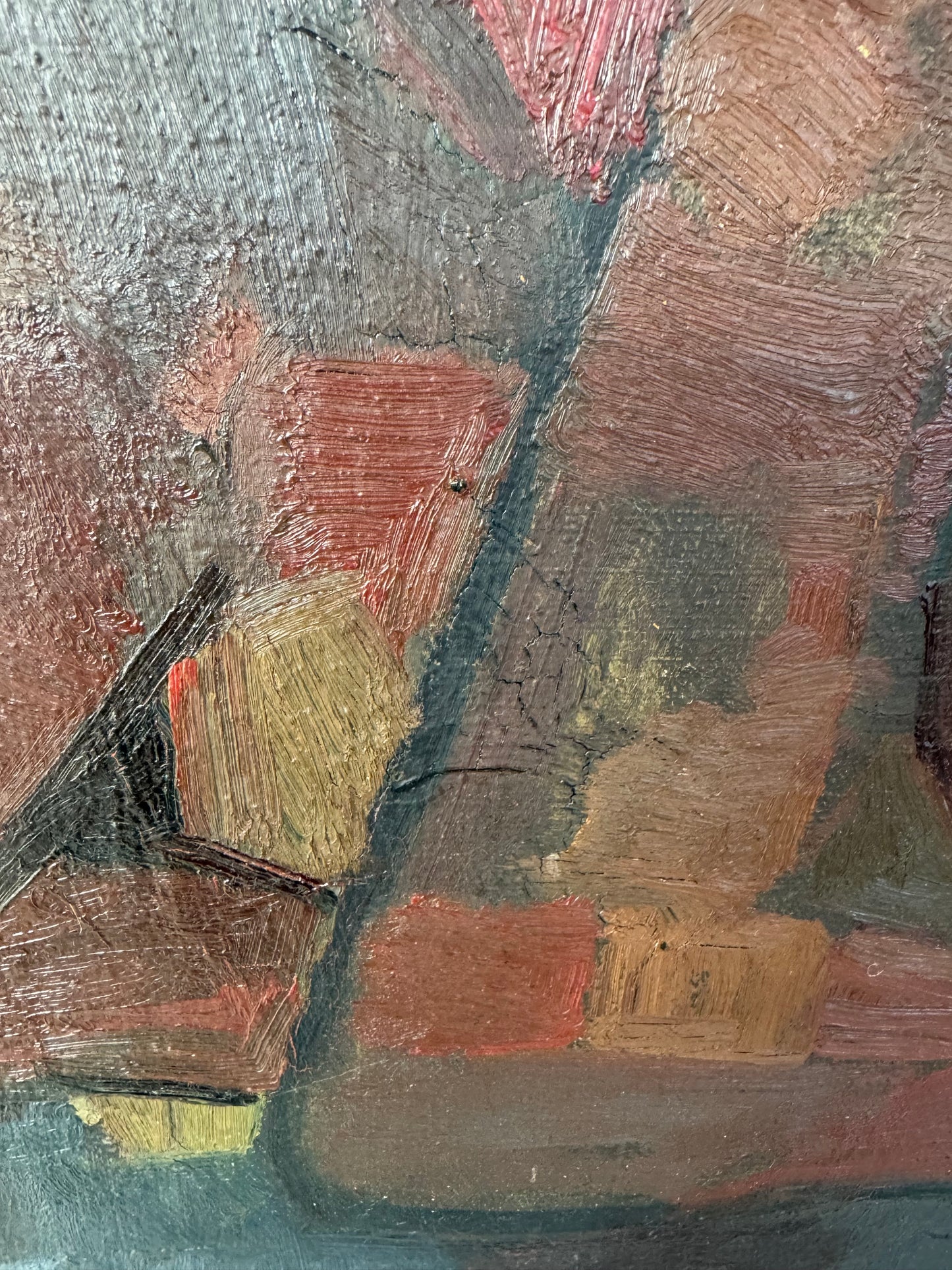 Mid Century French Cubist Nude Study