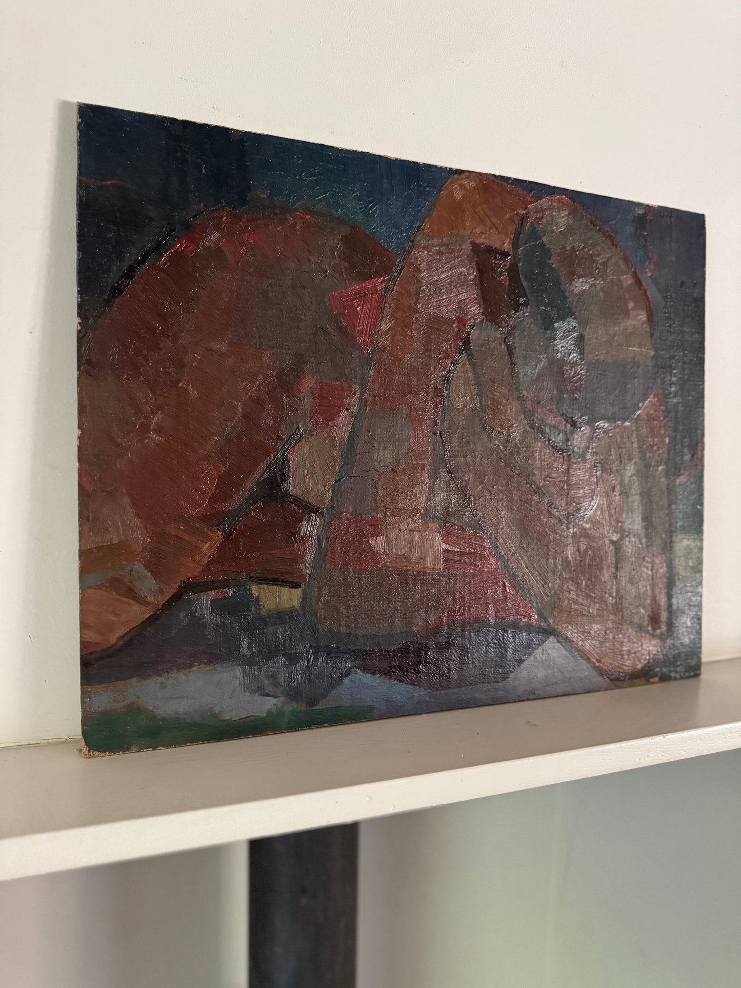 Mid Century French Cubist Nude Study