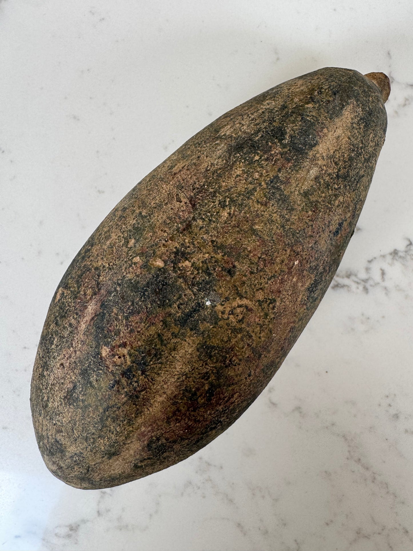 Vintage Terracotta Pear & Aubergine