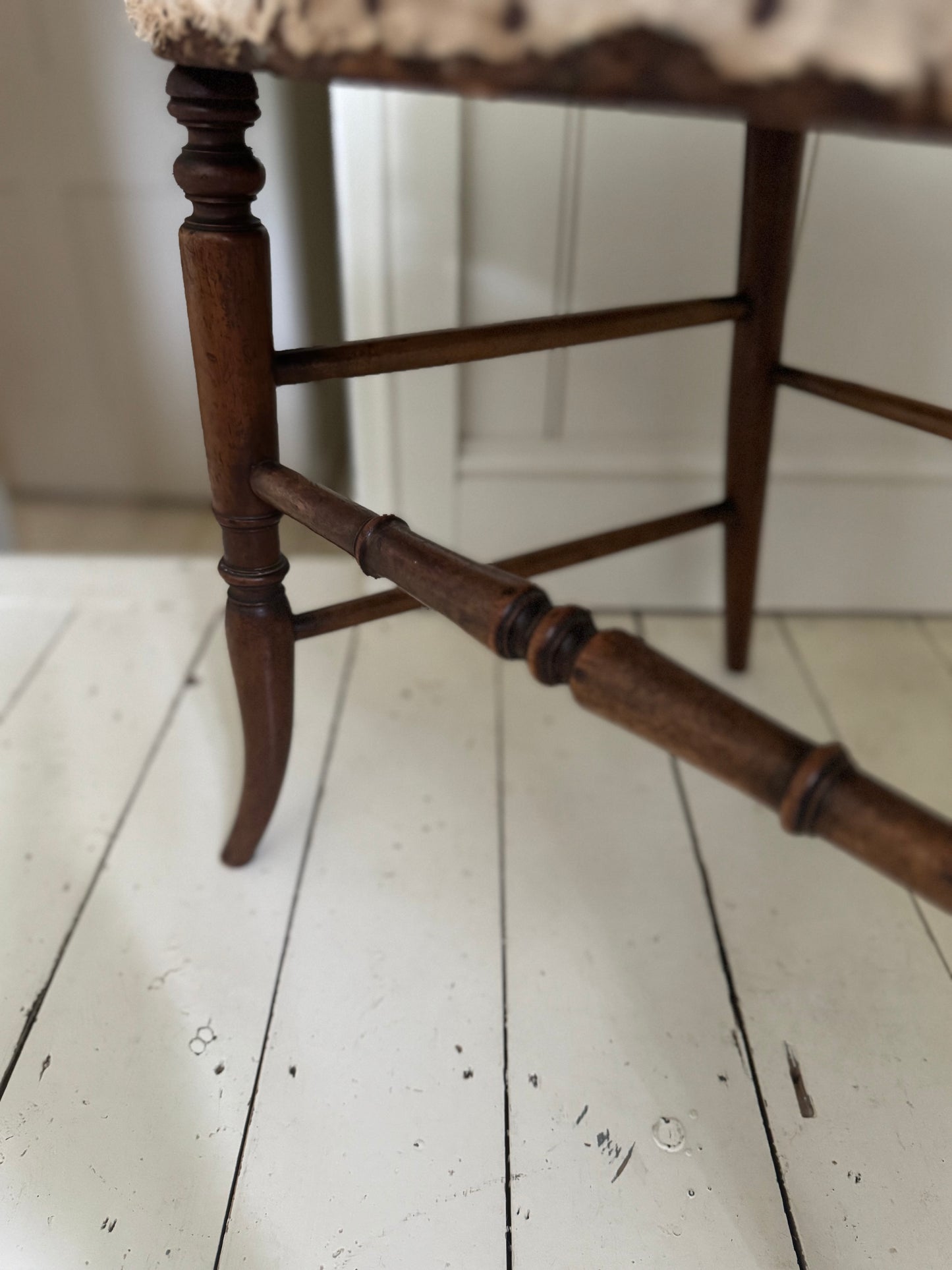 Vintage Victorian Balloon Back Chair