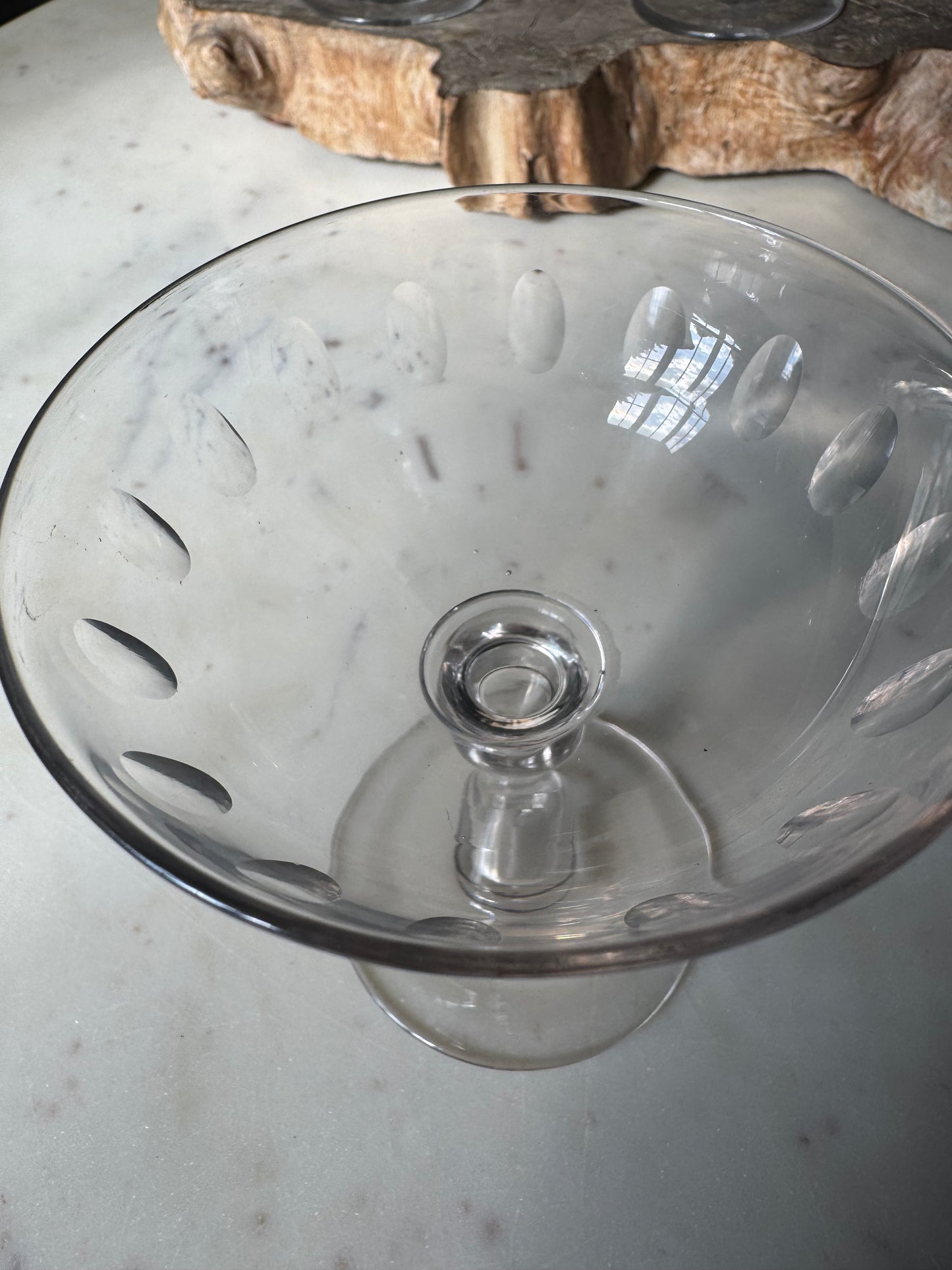 Set of 6 Vintage French Champagne Coupes