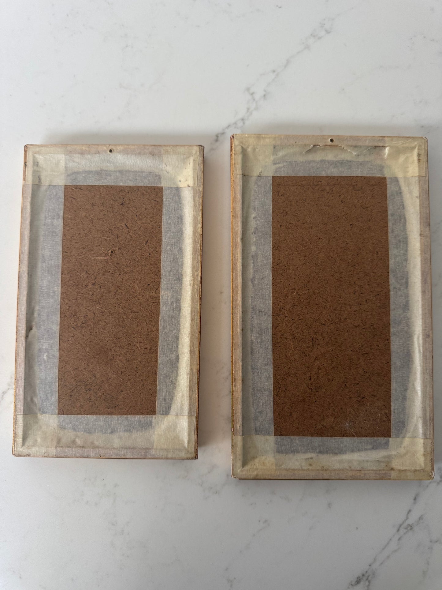 Pair Of Framed Decorative Vintage Urn Illustrations