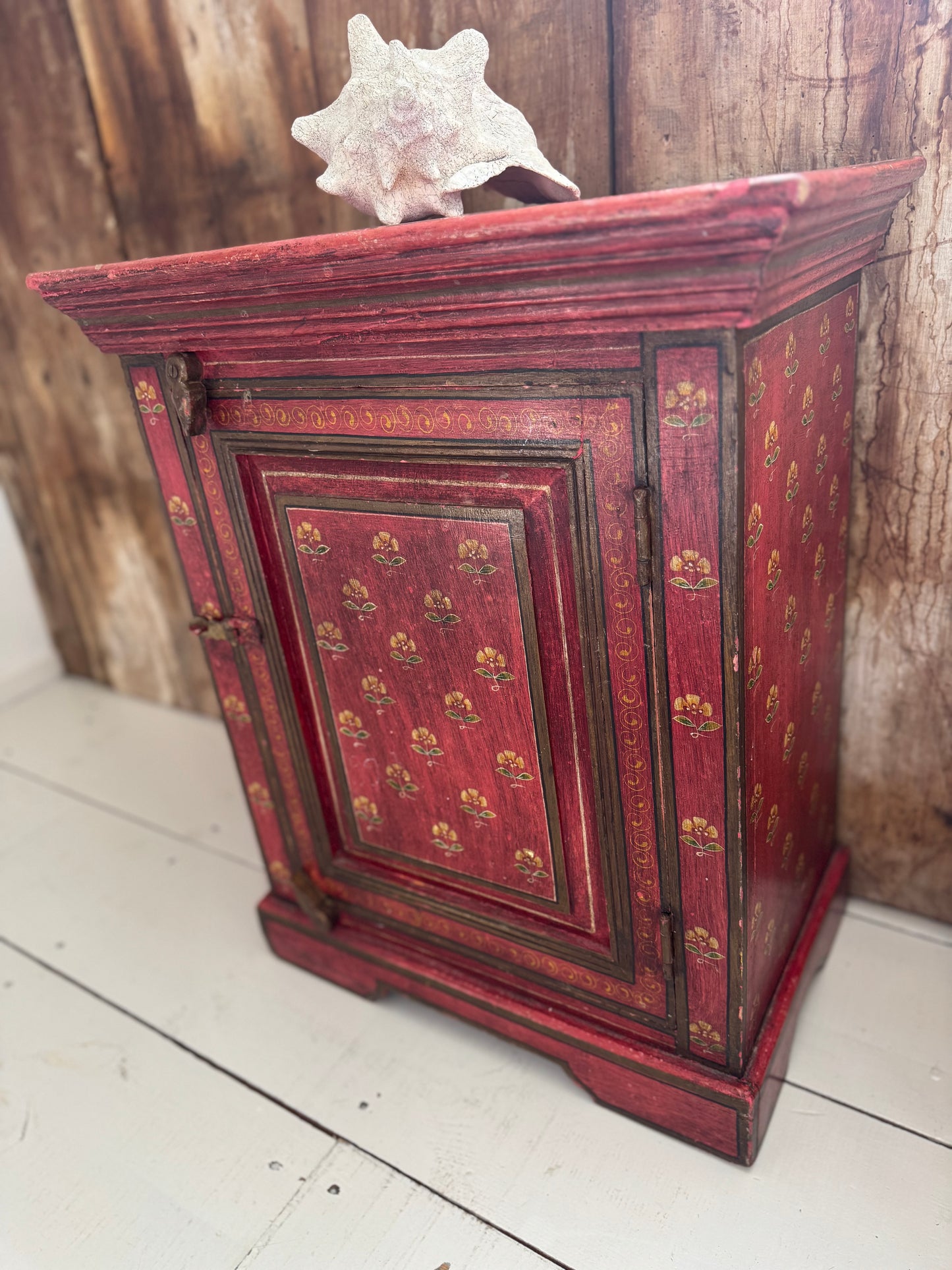 Vintage Hand Painted Cupboard