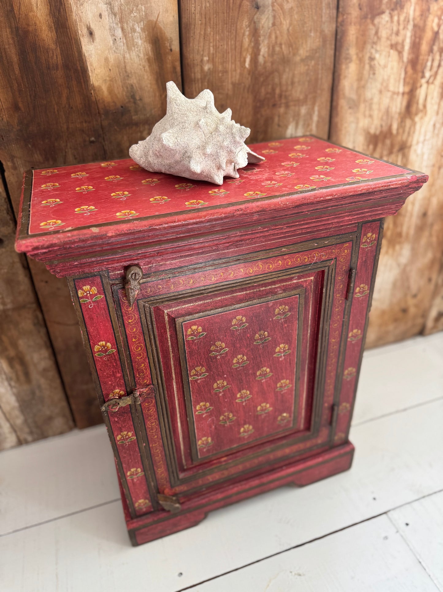Vintage Hand Painted Cupboard