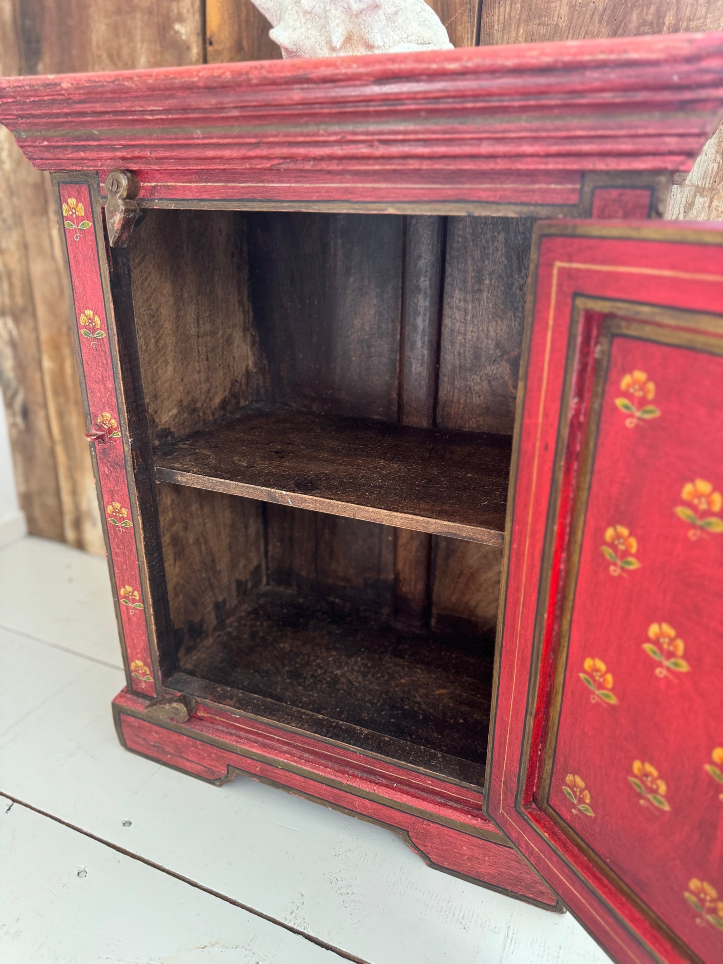 Vintage Hand Painted Cupboard