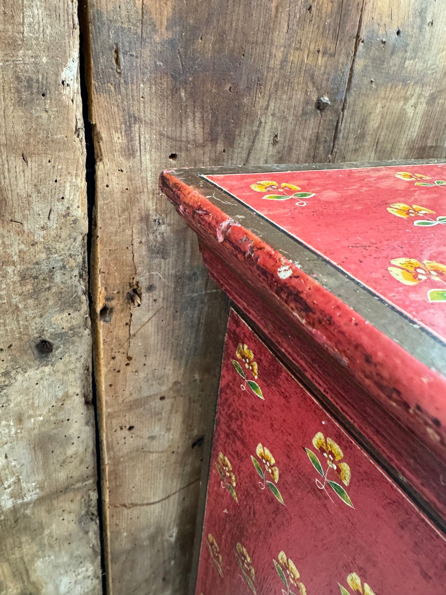 Vintage Hand Painted Cupboard