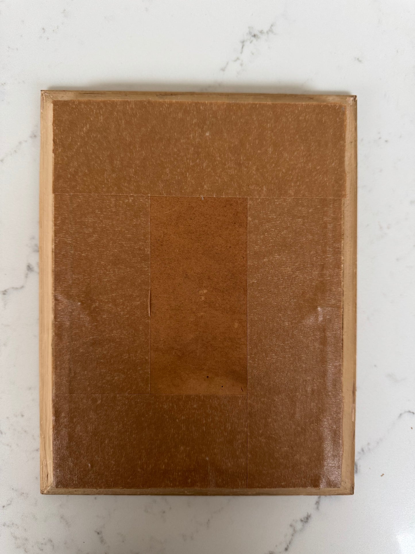 Small Vintage Pencil & Watercolour In Vintage French Frame