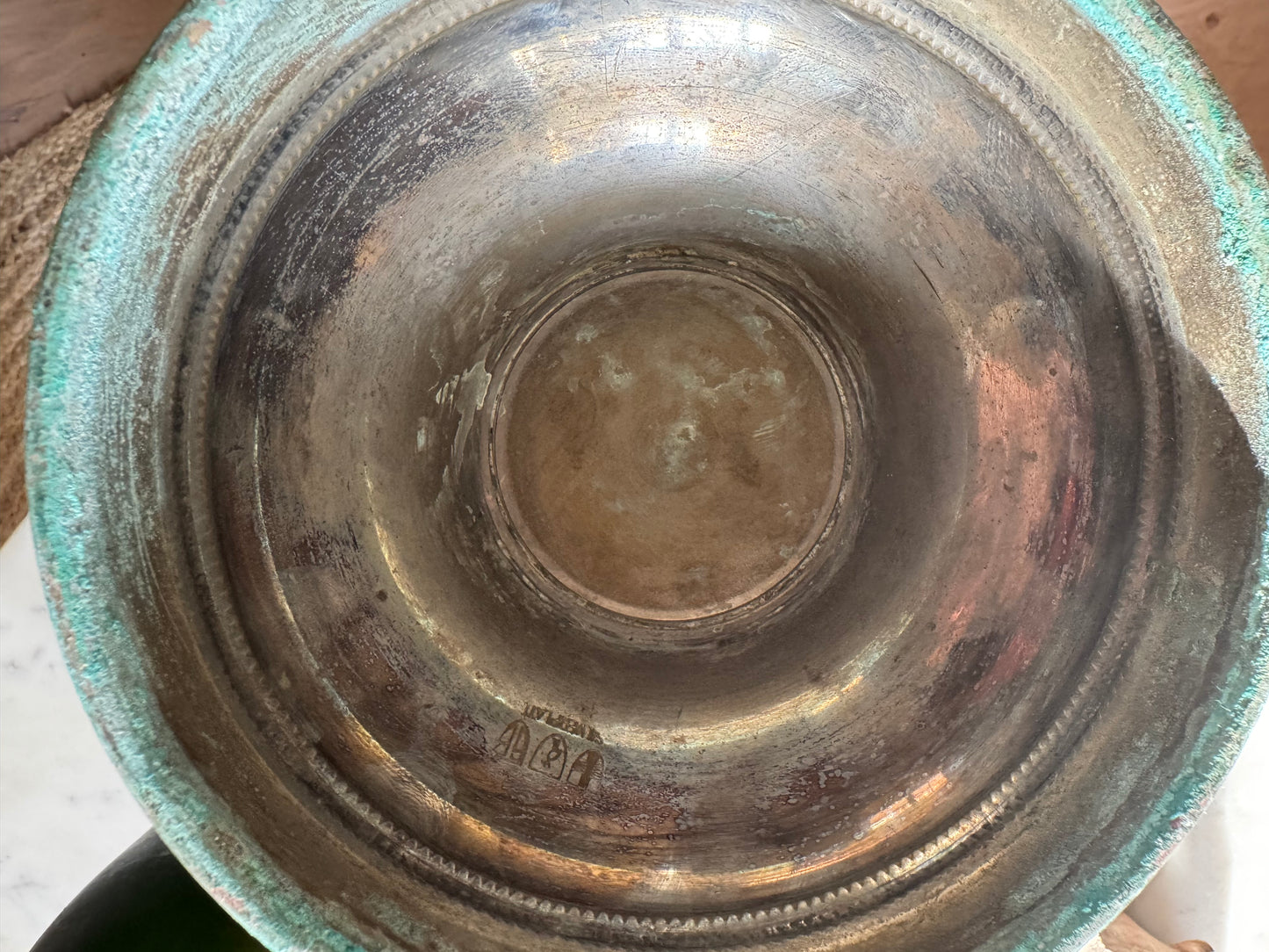 Vintage French Copper Wine/Ice Bucket