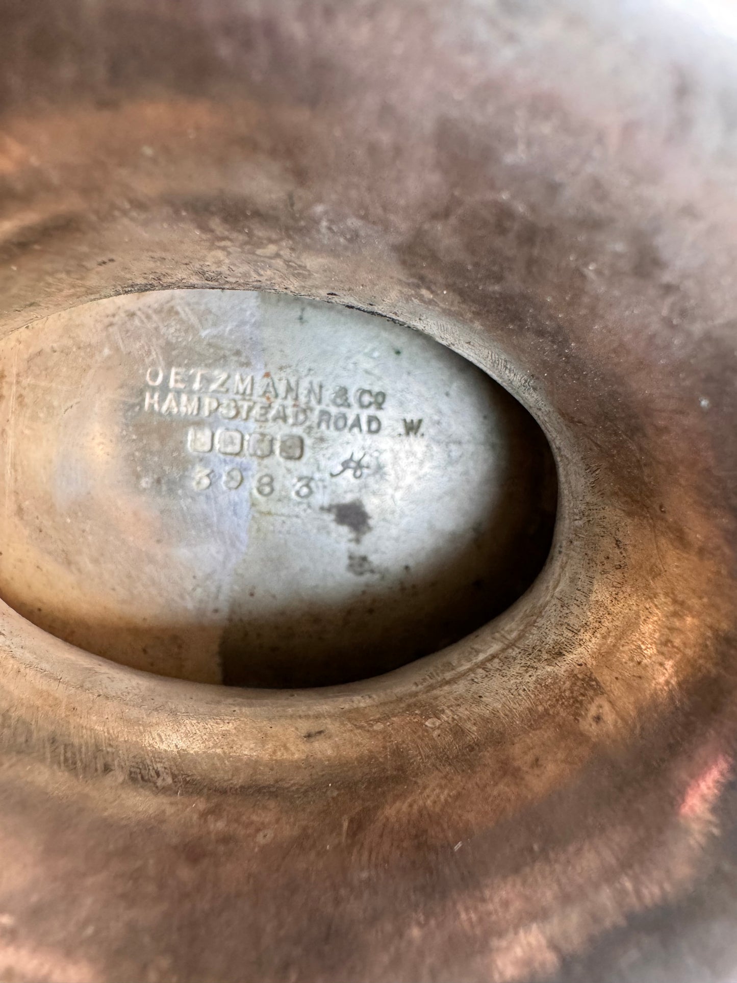 Vintage Footed Two Handled Bowl