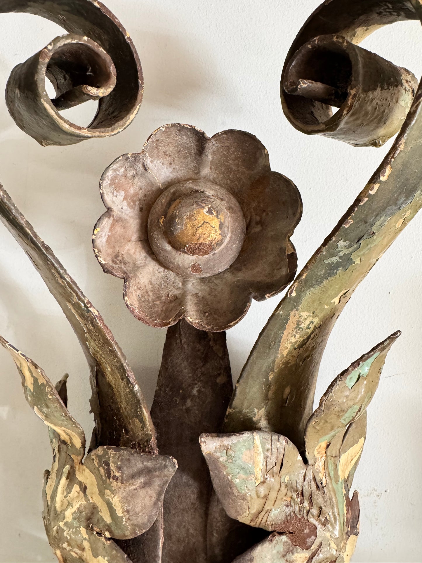 Antique French Cast Iron Decorative Objet