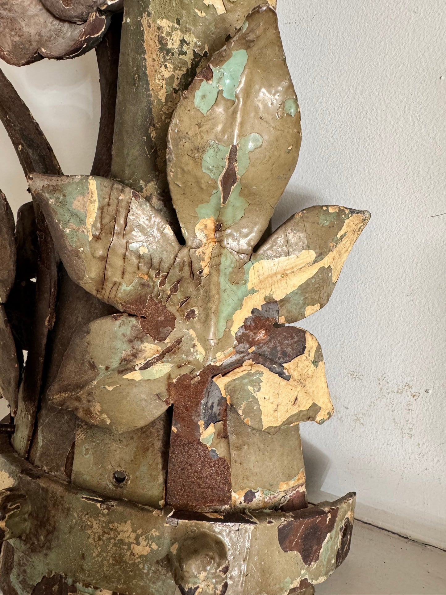 Antique French Cast Iron Decorative Objet