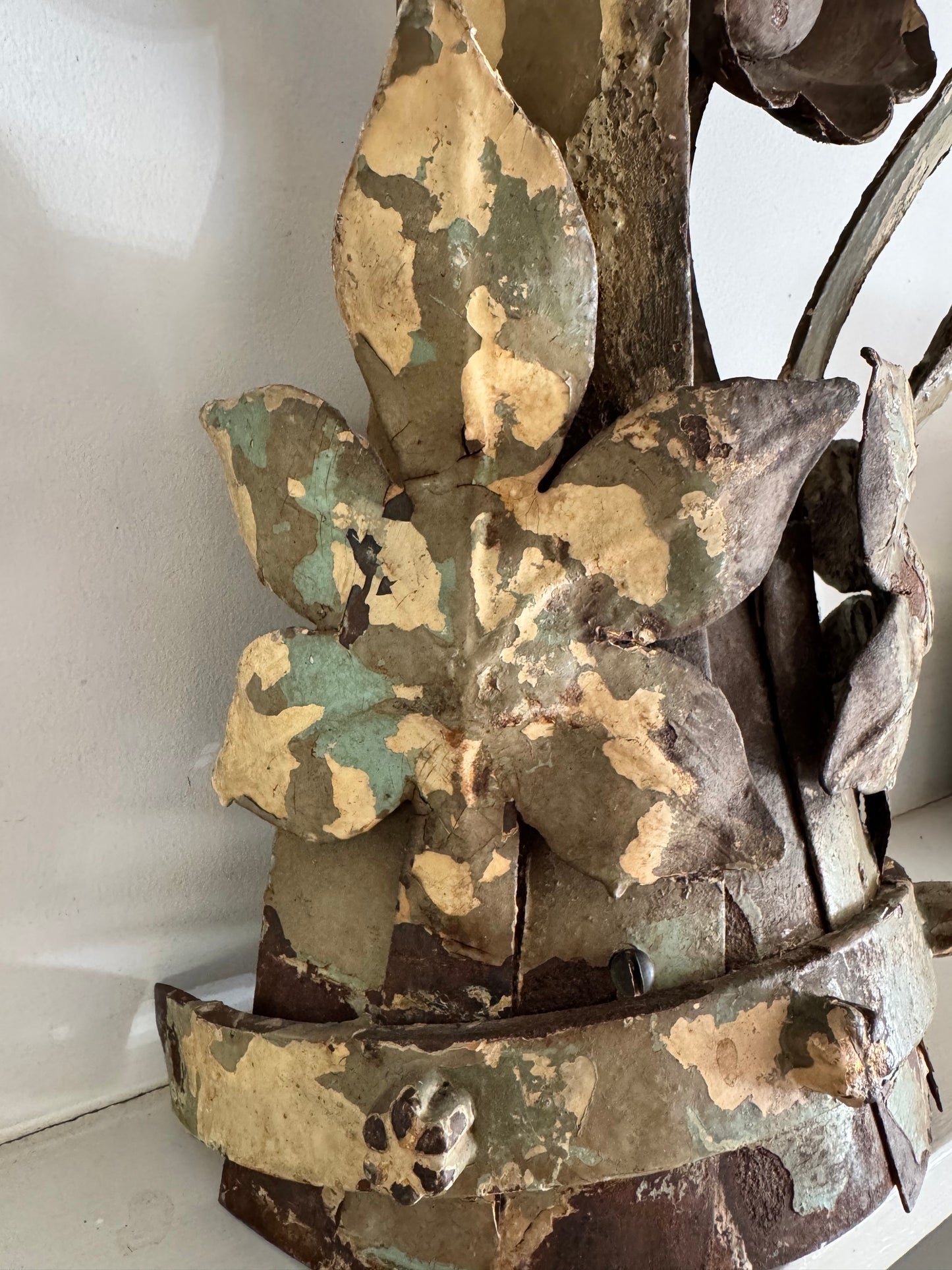 Antique French Cast Iron Decorative Objet