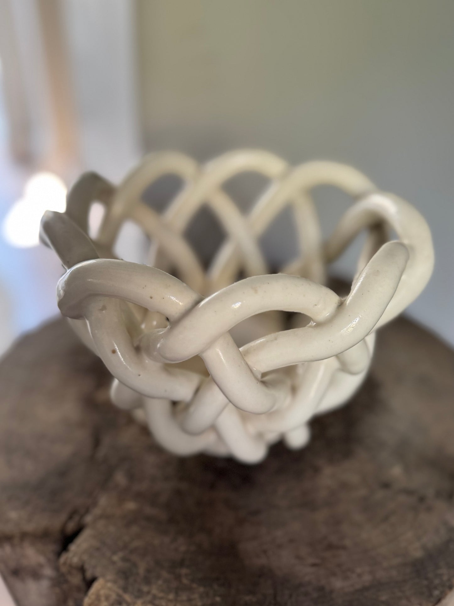 Vintage Sculptural Planter / Pot