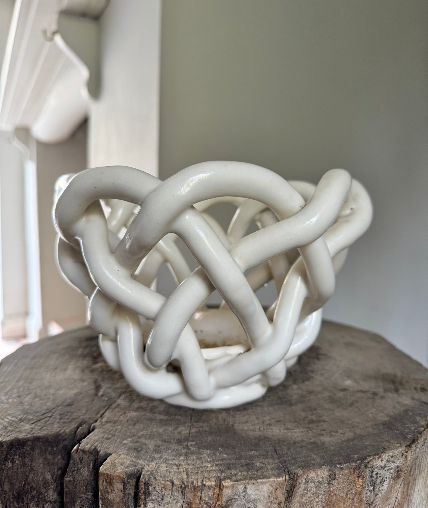 Vintage Sculptural Planter / Pot
