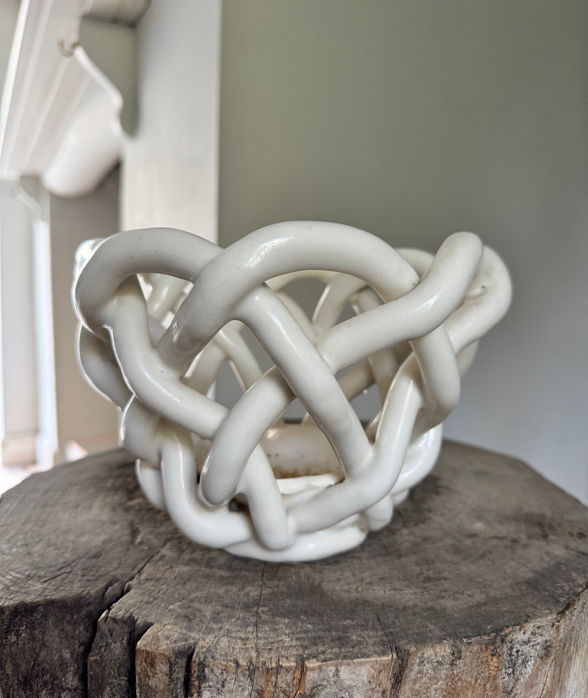 Vintage Sculptural Planter / Pot
