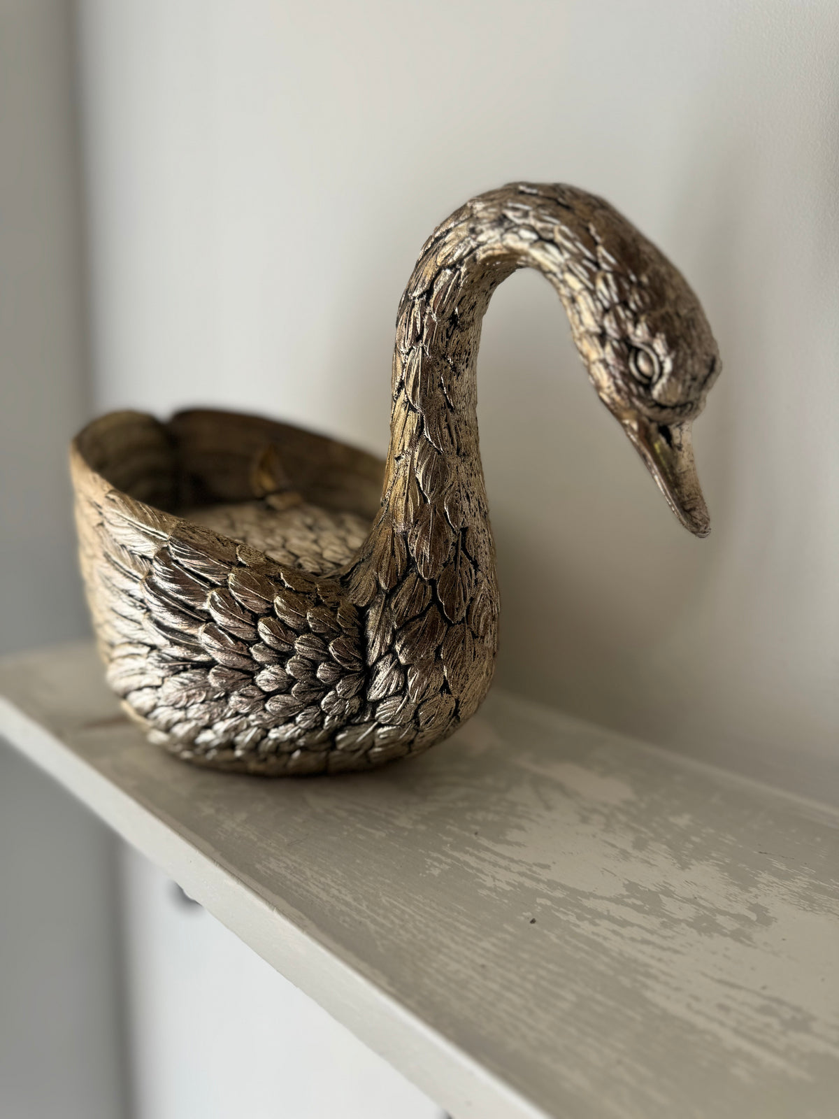 Vintage Swan Ice Bucket