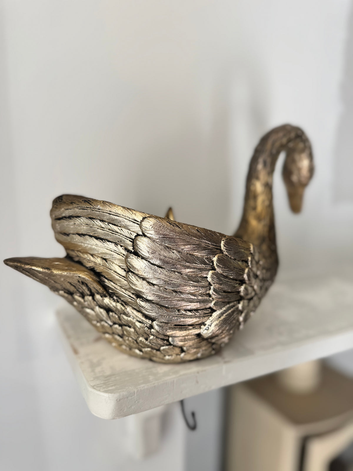 Vintage Swan Ice Bucket
