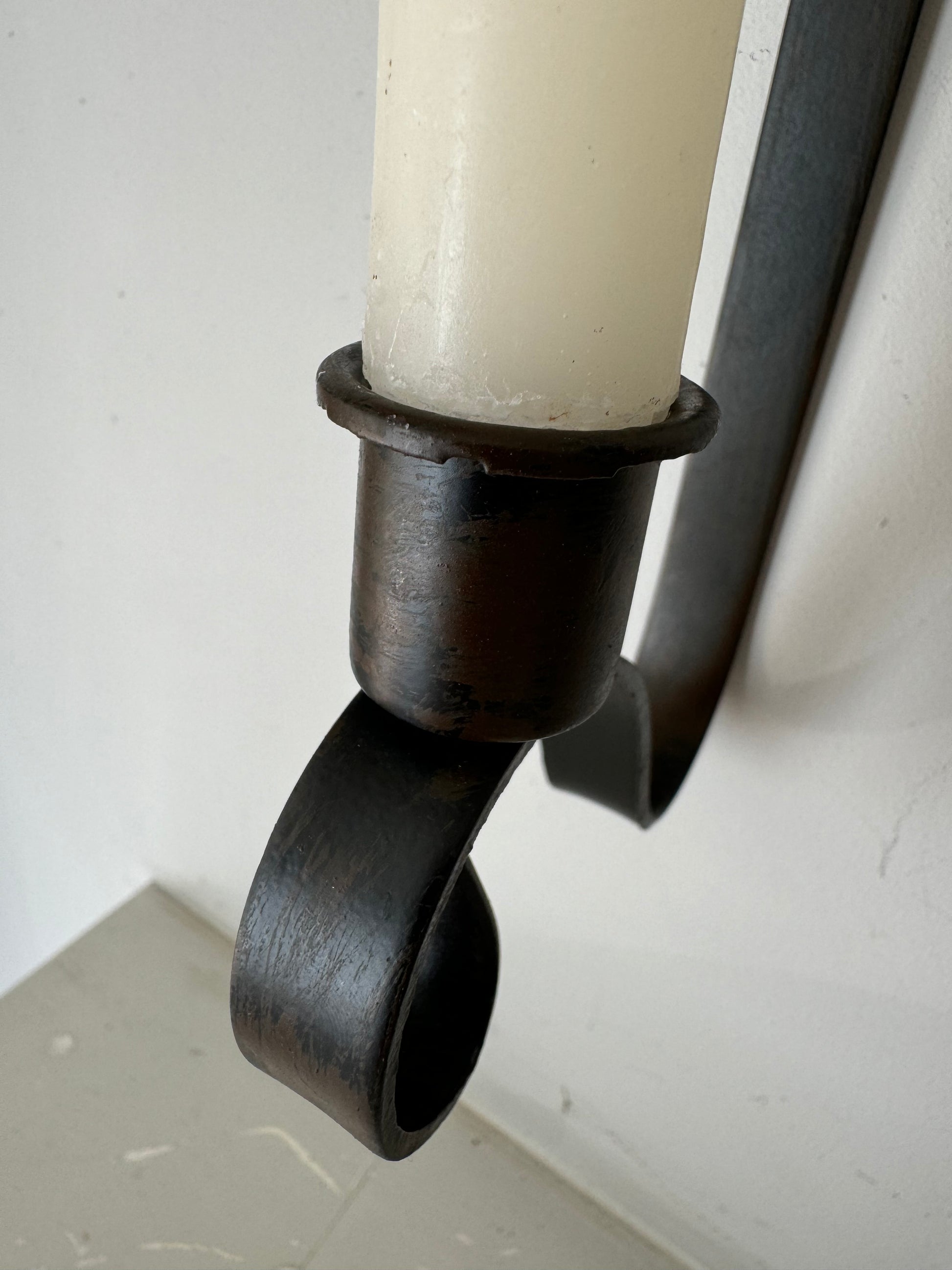 Wall Mounted Pillar Candle Holder