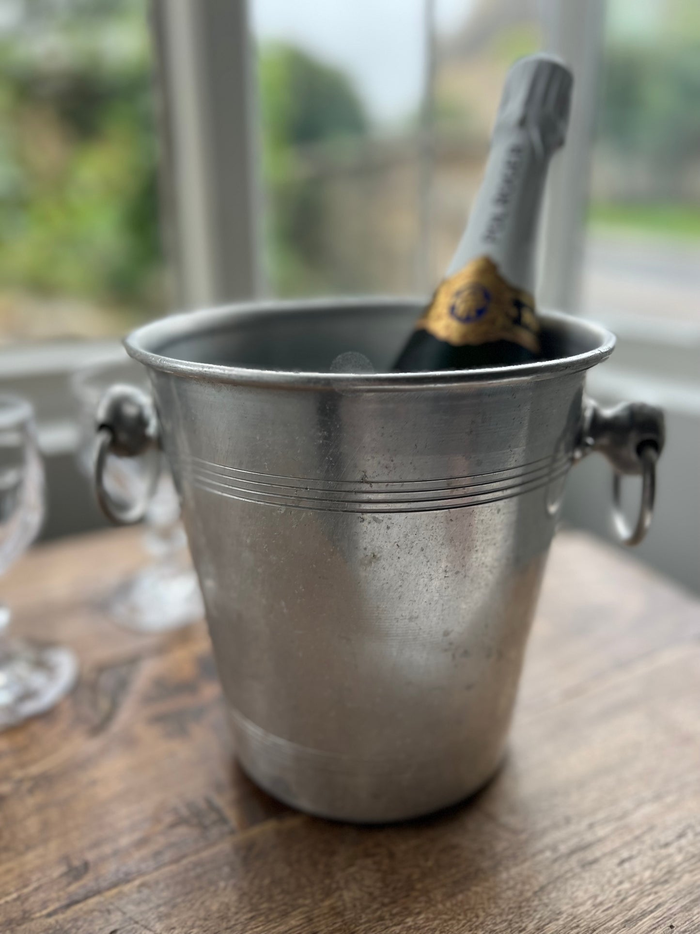 Vintage Metal Wine/Champange Cooler