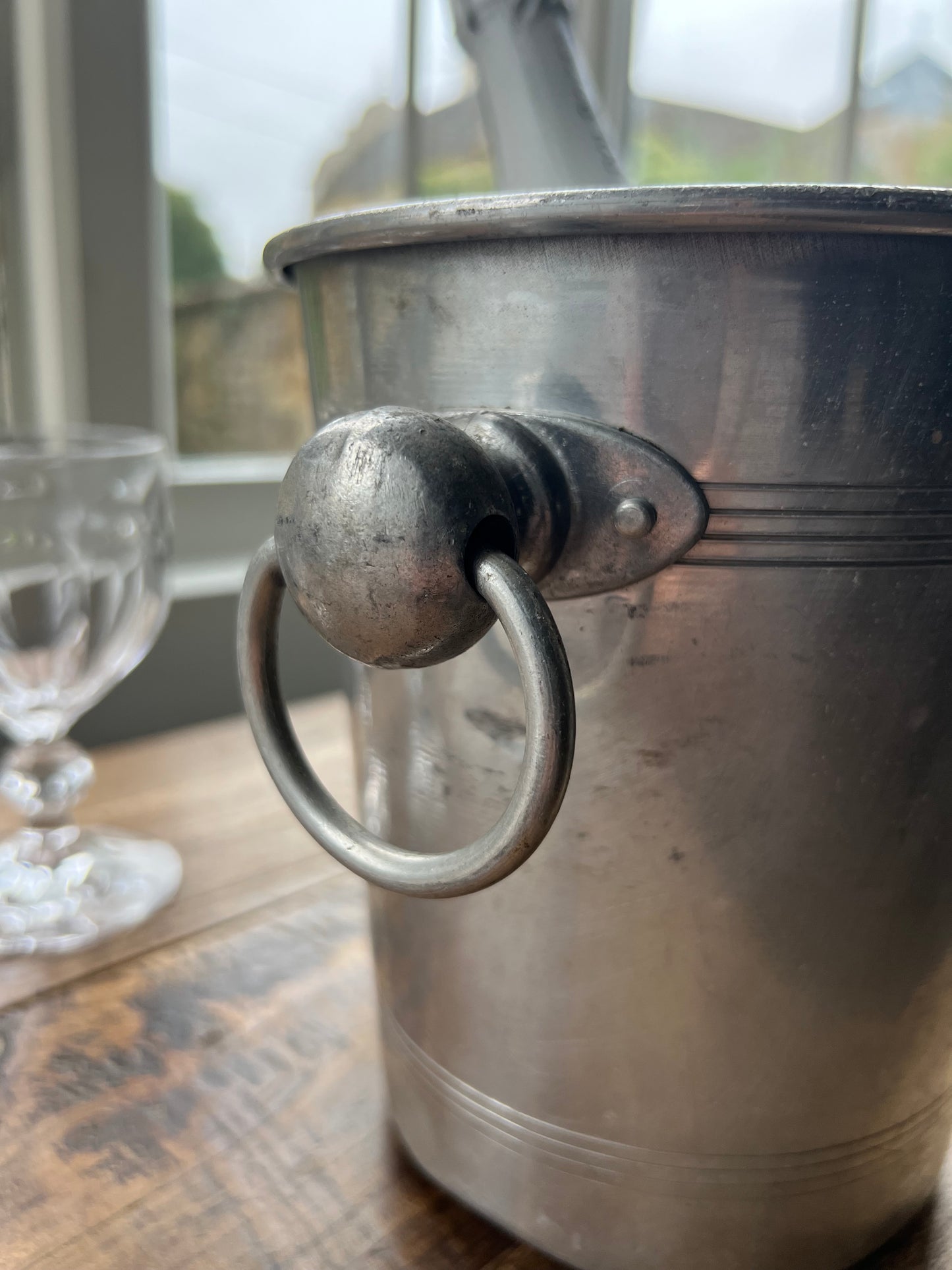 Vintage Metal Wine/Champange Cooler