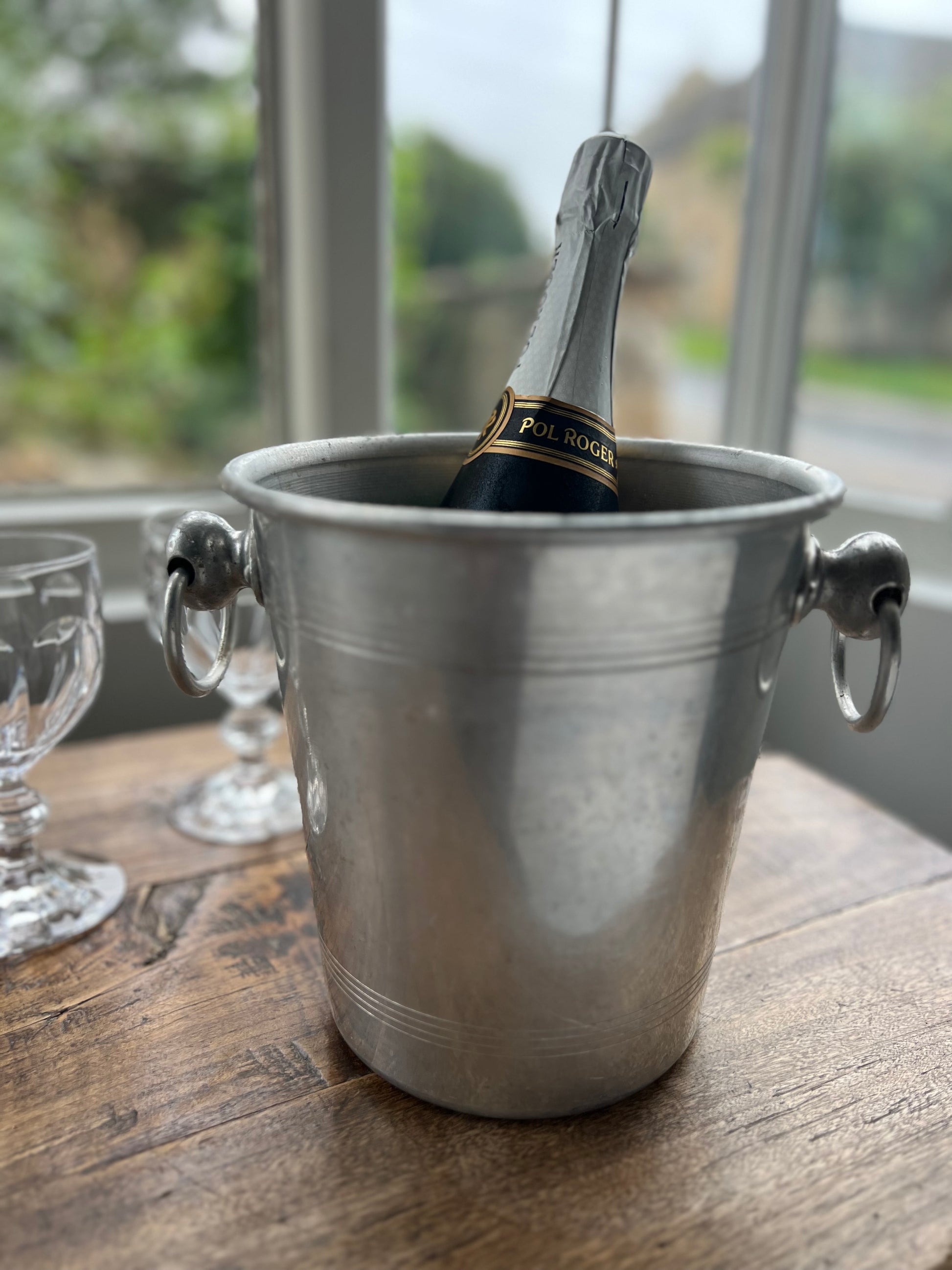 Vintage Metal Wine/Champange Cooler