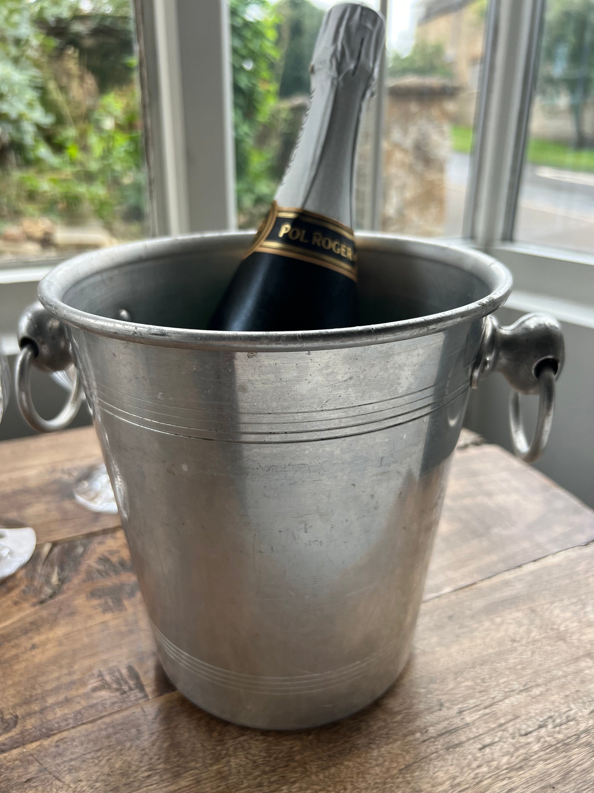 Vintage Metal Wine/Champange Cooler