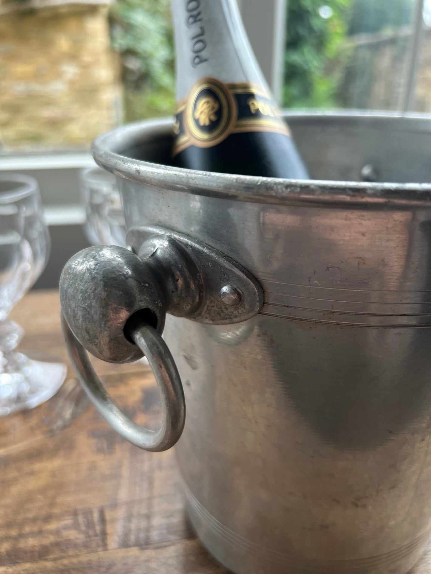 Vintage Metal Wine/Champange Cooler