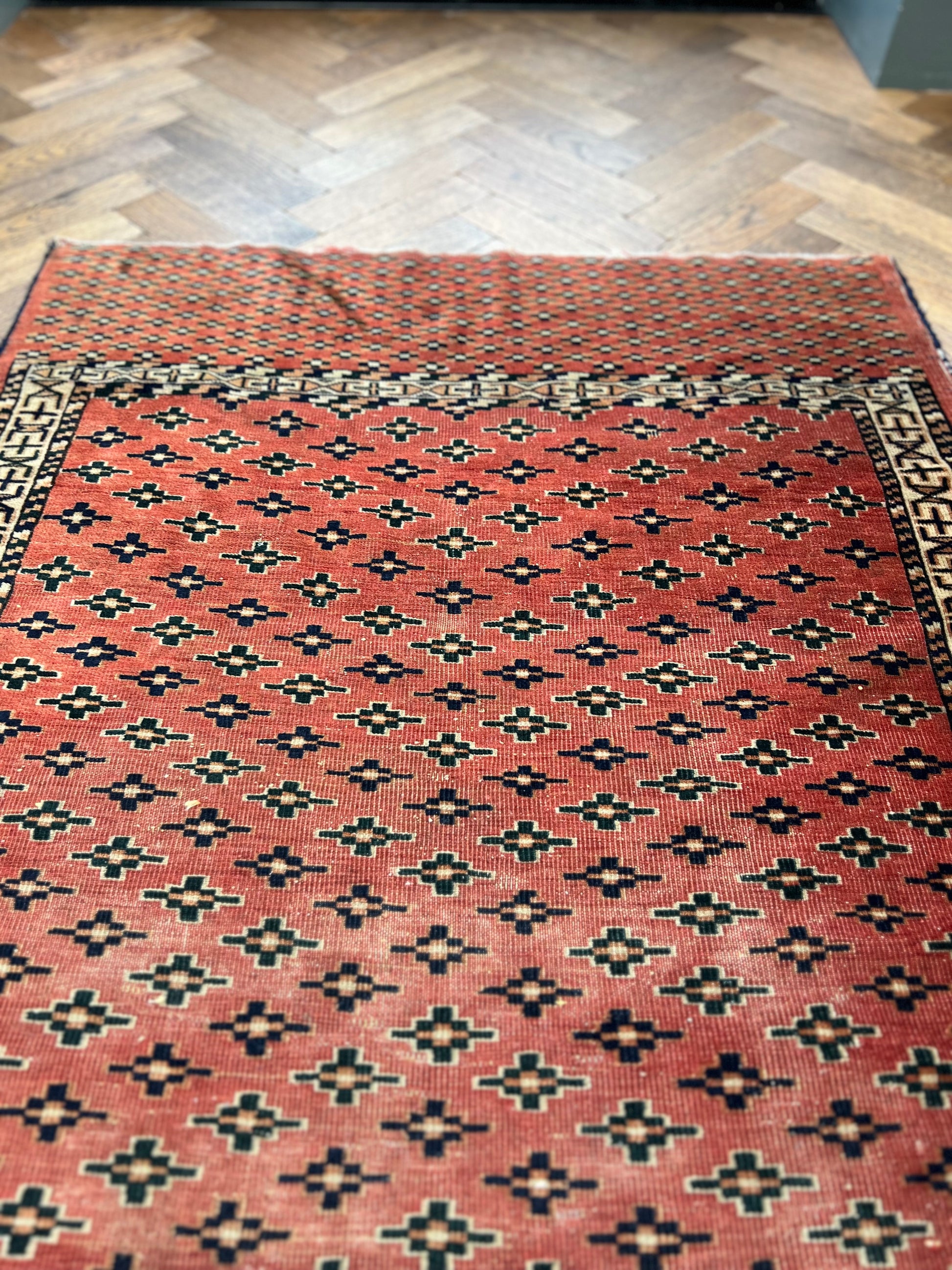 Mid Century Turkomen Rug