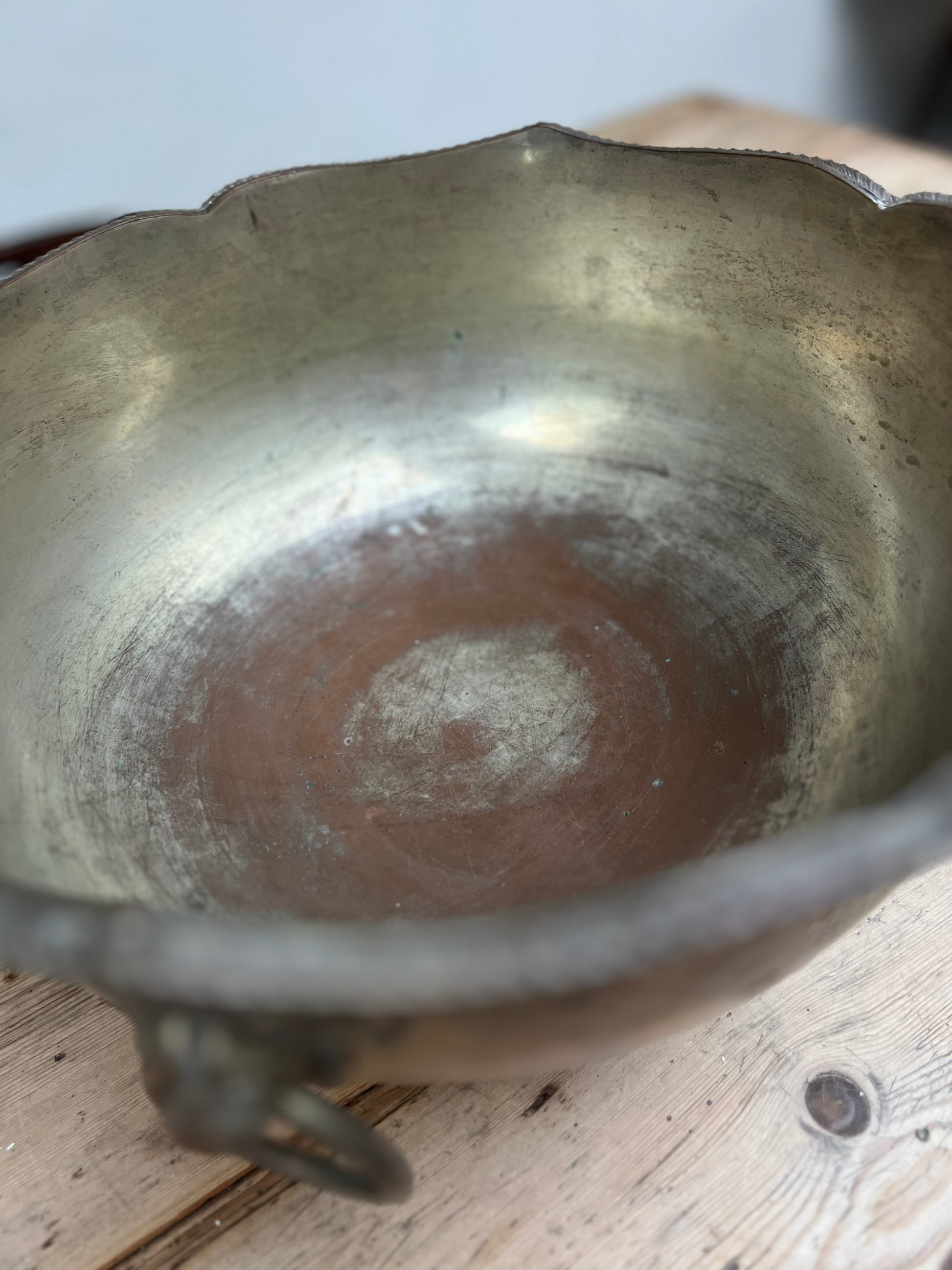 Vintage Silver Plate Lions Head Ice Bucket