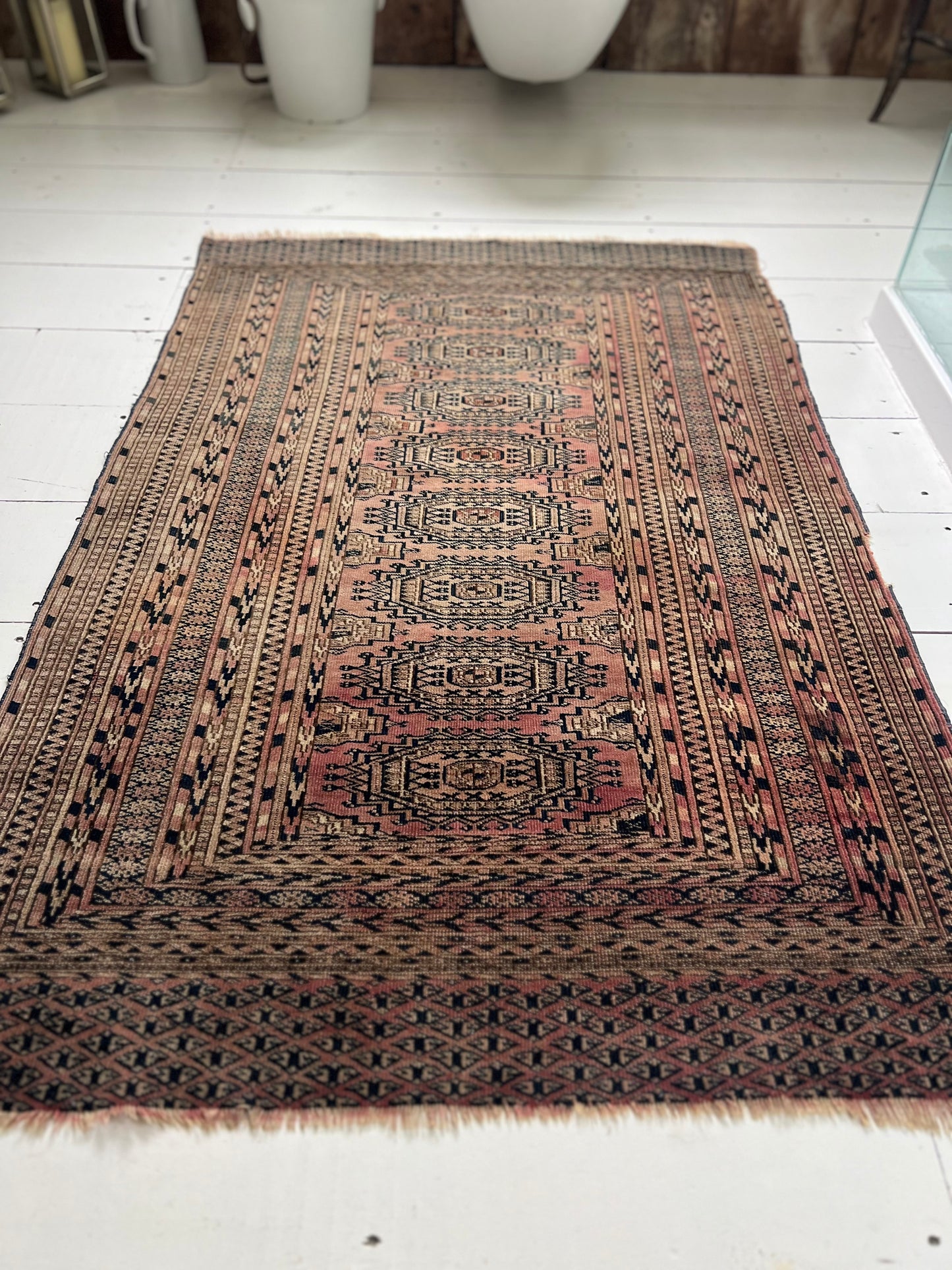 Mid Century Tekke Turkomen Rug