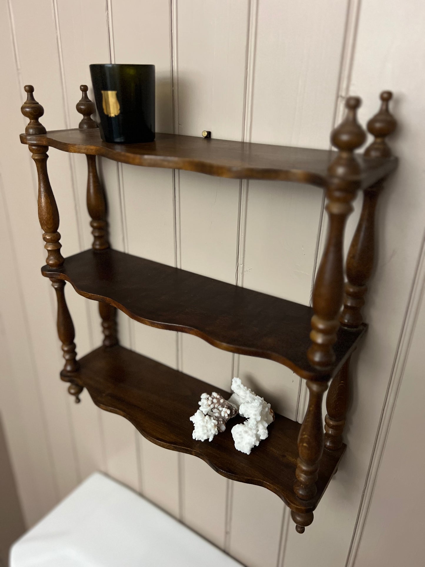 Antique French Small Hanging Shelves