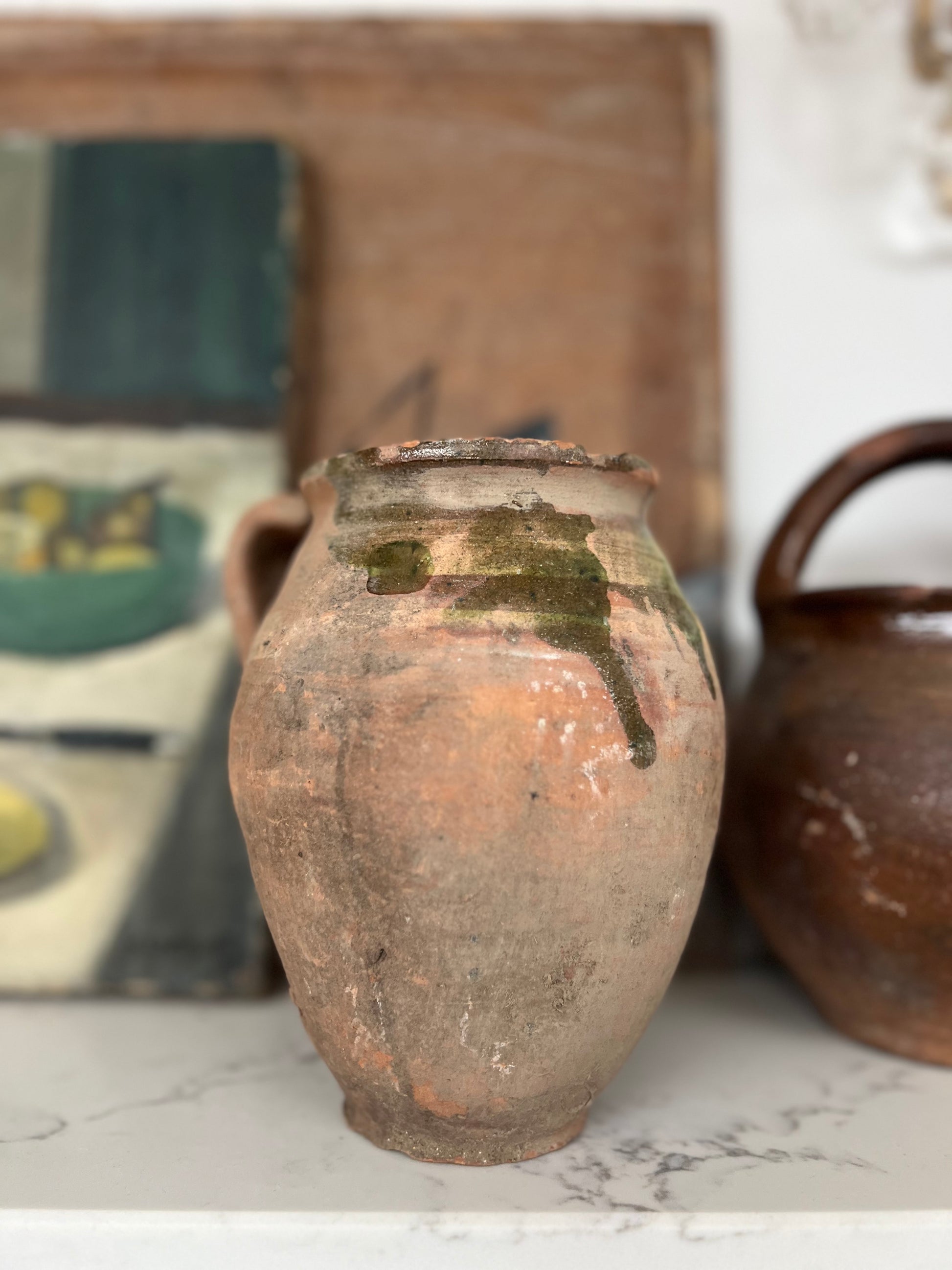 Vintage Terracotta Cooking Pot