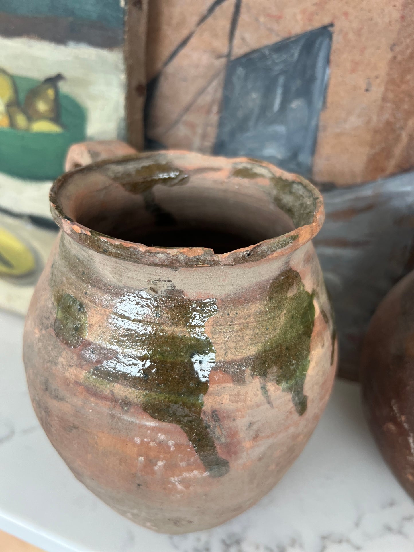 Vintage Terracotta Cooking Pot