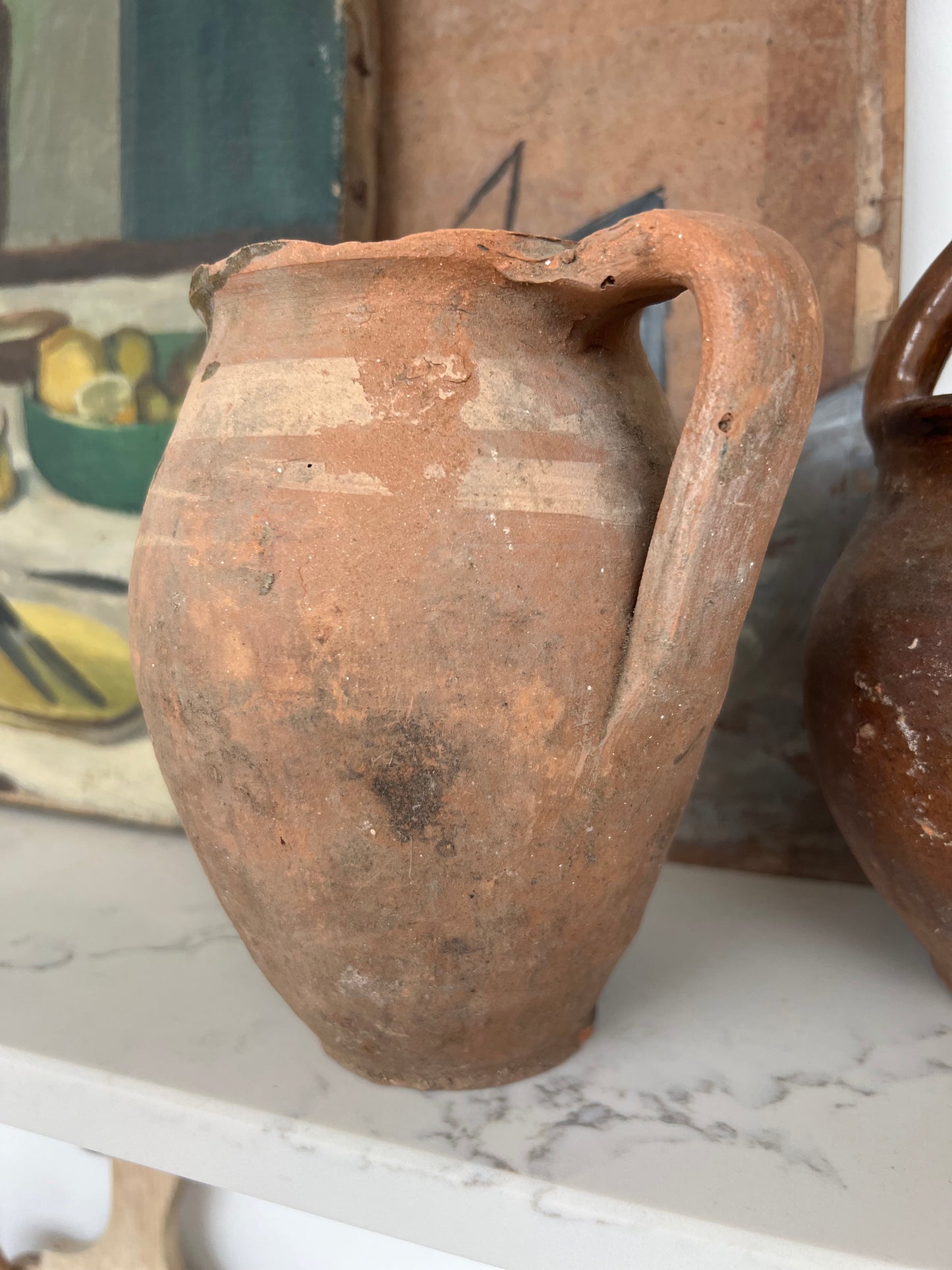 Vintage Terracotta Cooking Pot